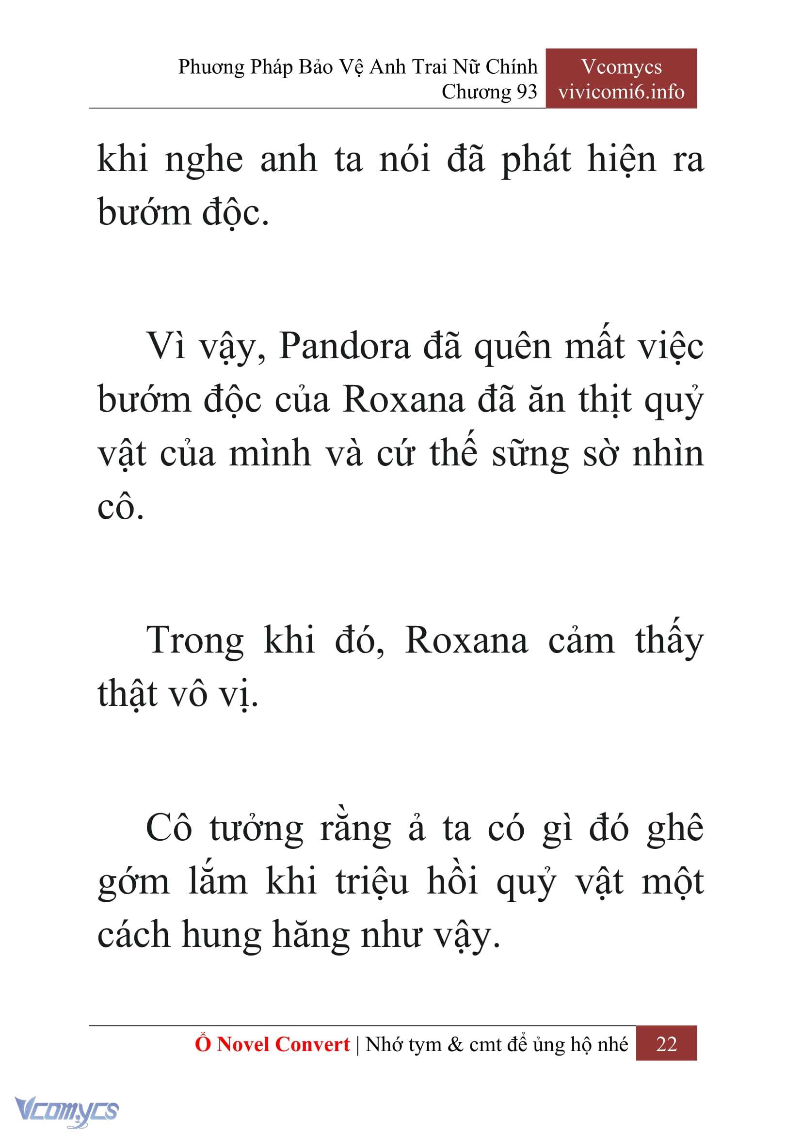 [Novel] Phương Pháp Bảo Vệ Anh Trai Nữ Chính Chap 93 - Trang 2