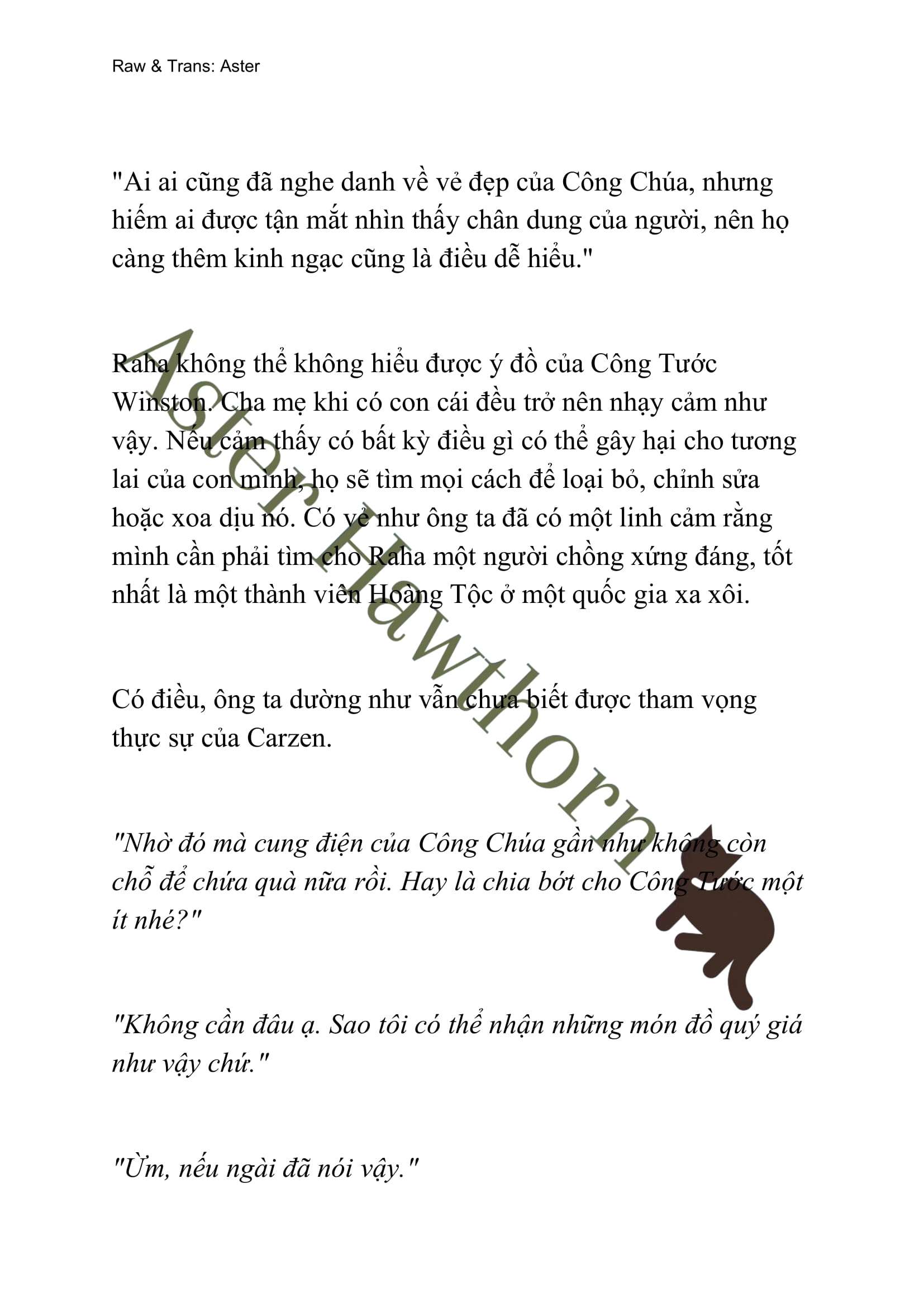 [NOVEL] Búp Bê Trong Phòng Ngủ Của Công Chúa Chap 69 - Trang 2