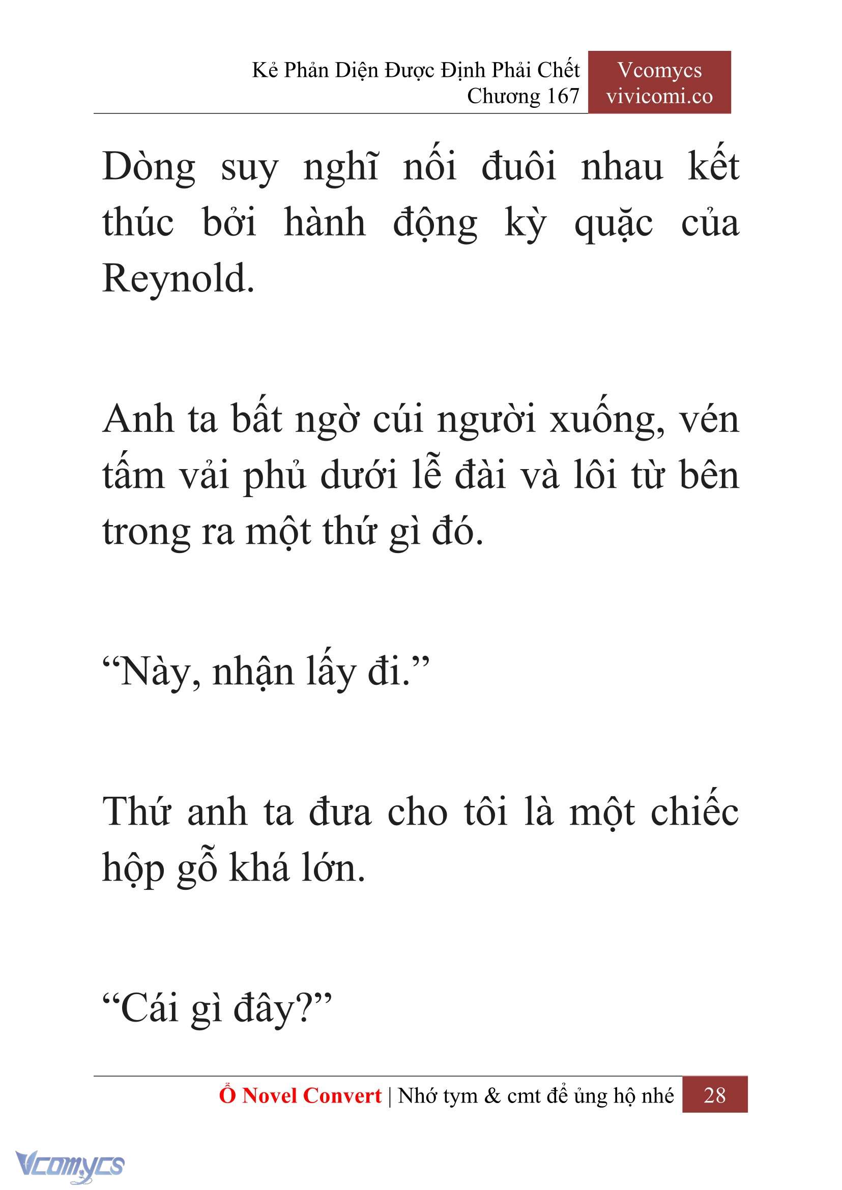 [Novel] Kẻ Phản Diện Được Định Phải Chết Chap 167 - Trang 2