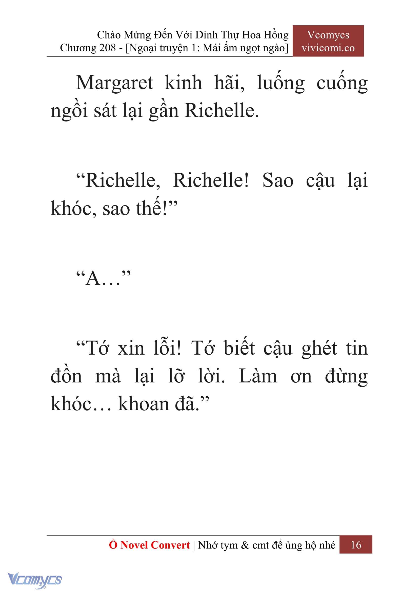 [Novel] Chào Mừng Đến Với Dinh Thự Hoa Hồng Chap 208 - Trang 2