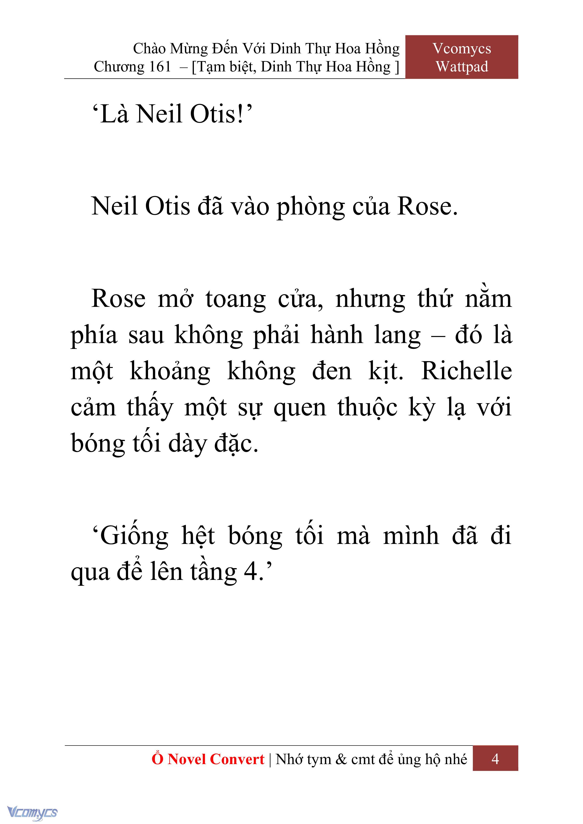 [Novel] Chào Mừng Đến Với Dinh Thự Hoa Hồng Chap 161 - Trang 2