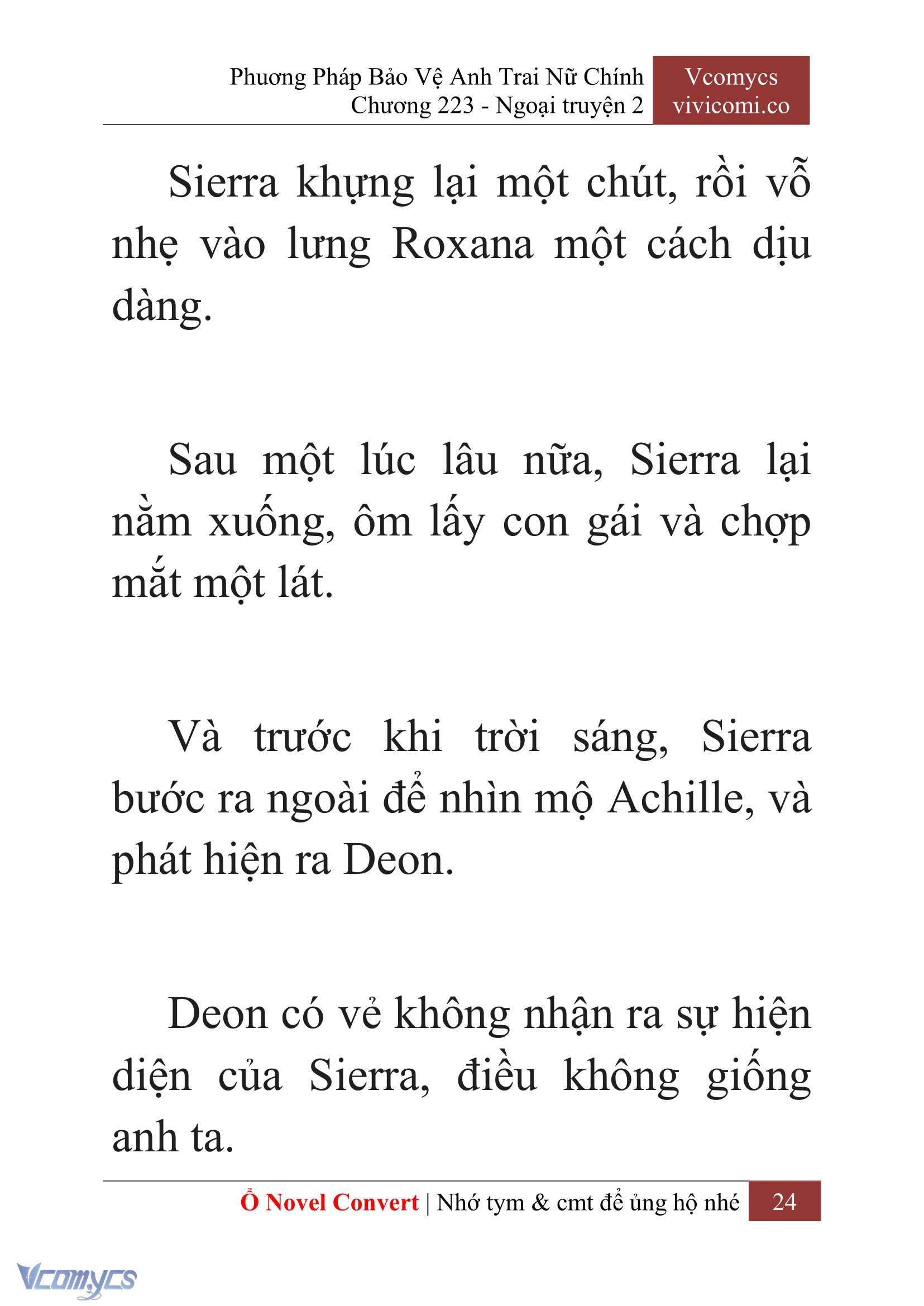 [Novel] Phương Pháp Bảo Vệ Anh Trai Nữ Chính Chap 223 - Trang 2