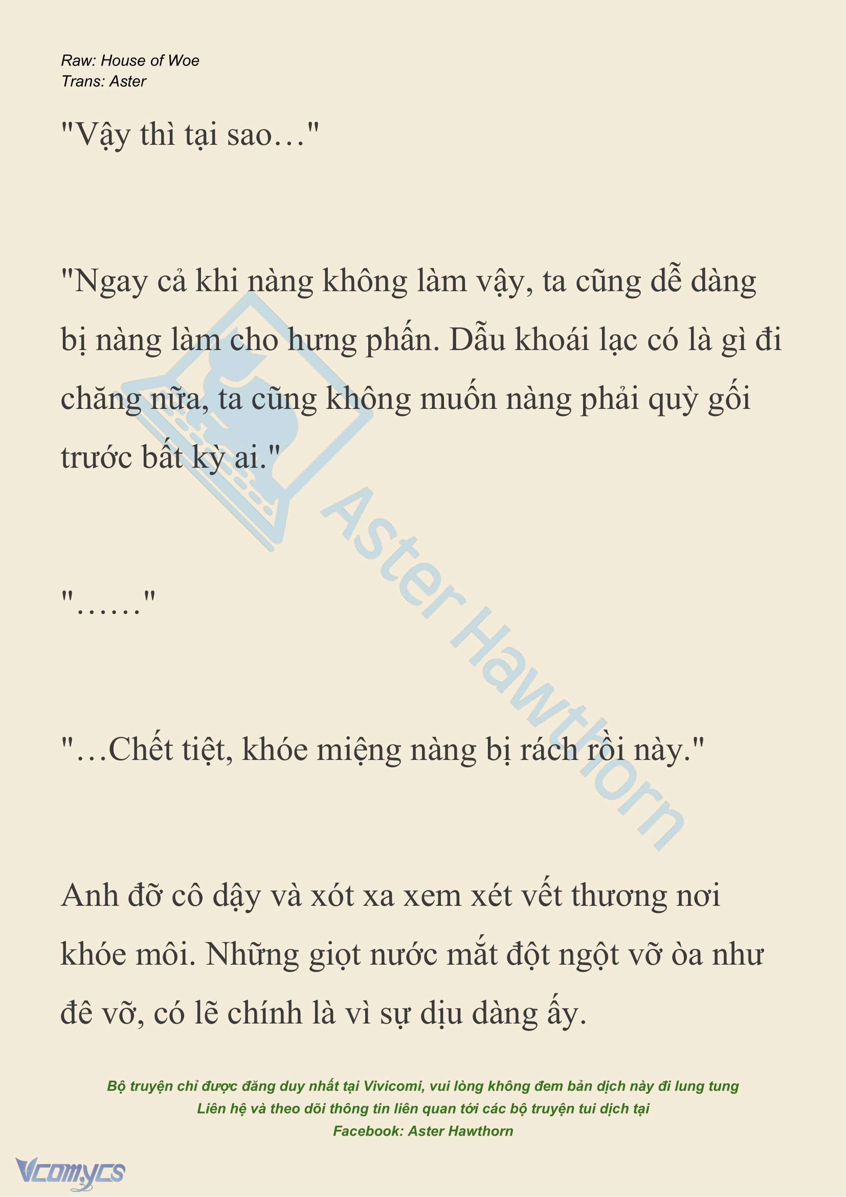 [NOVEL] Dành Cho Các Nữ Thần: Dành cho Psyche Chap 30 - Trang 2