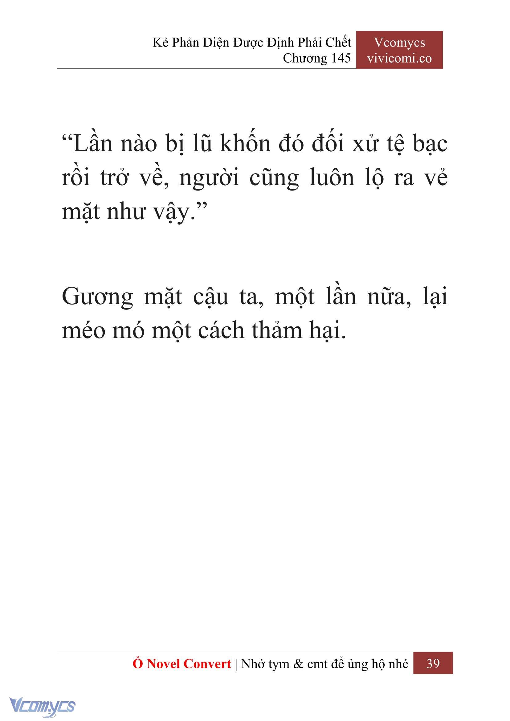 [Novel] Kẻ Phản Diện Được Định Phải Chết Chap 145 - Trang 2