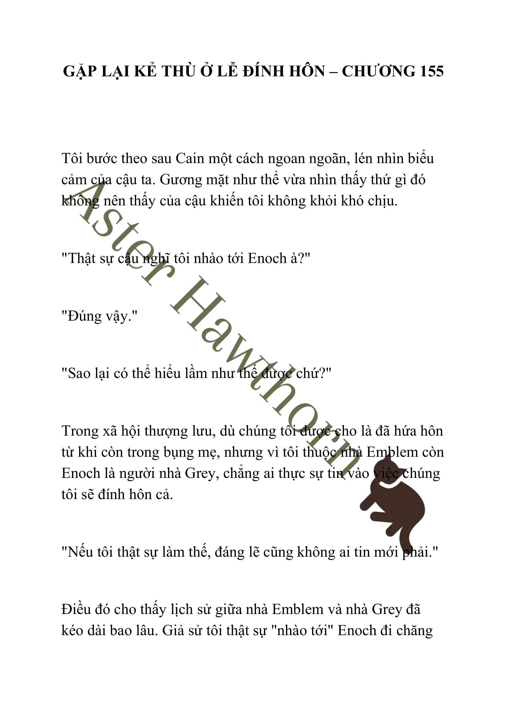 [NOVEL] Gặp Lại Kẻ Thù Ở Lễ Đính Hôn Chap 155 - Trang 2