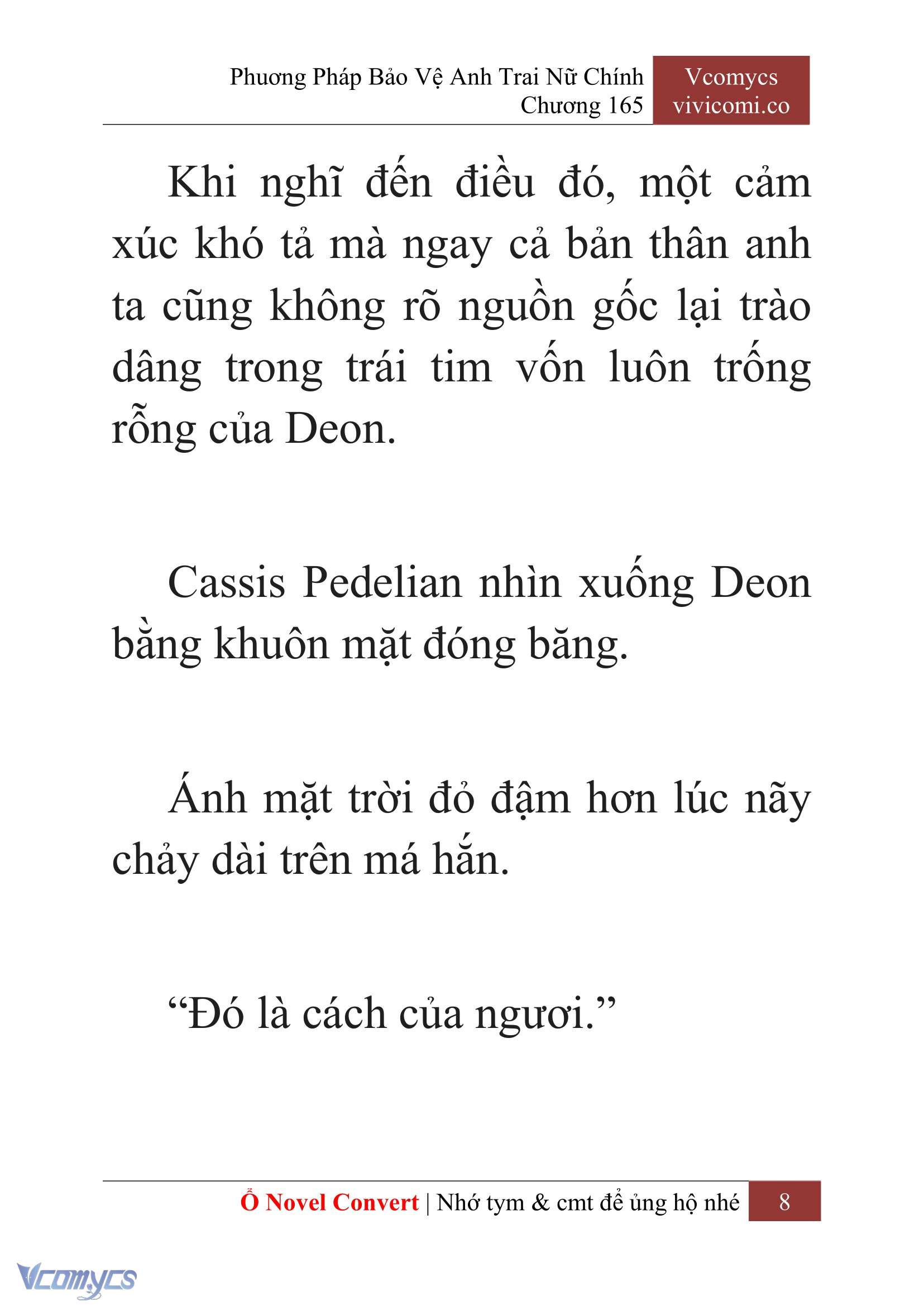 [Novel] Phương Pháp Bảo Vệ Anh Trai Nữ Chính Chap 165 - Trang 2