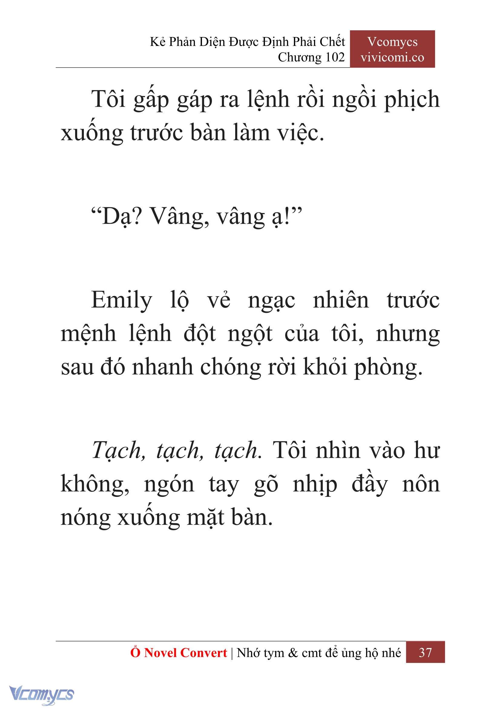 [Novel] Kẻ Phản Diện Được Định Phải Chết Chap 102 - Trang 2