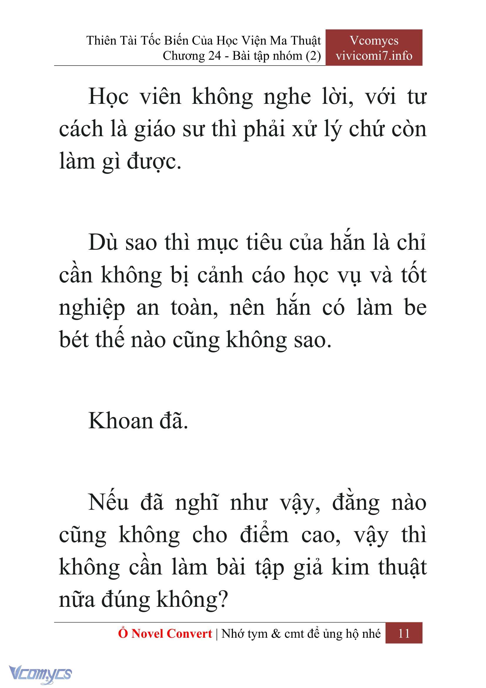[Novel] Thiên Tài Tốc Biến Của Học Viện Ma Thuật Chap 24 - Trang 2