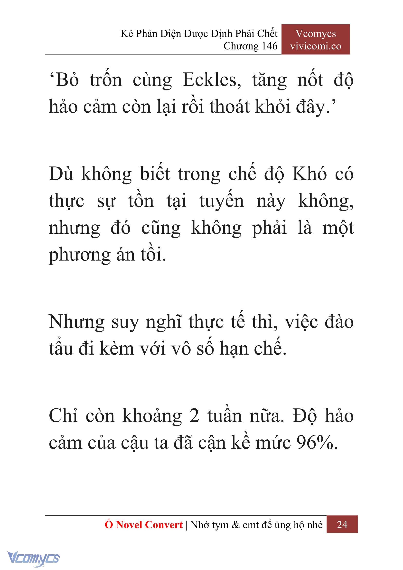 [Novel] Kẻ Phản Diện Được Định Phải Chết Chap 146 - Trang 2
