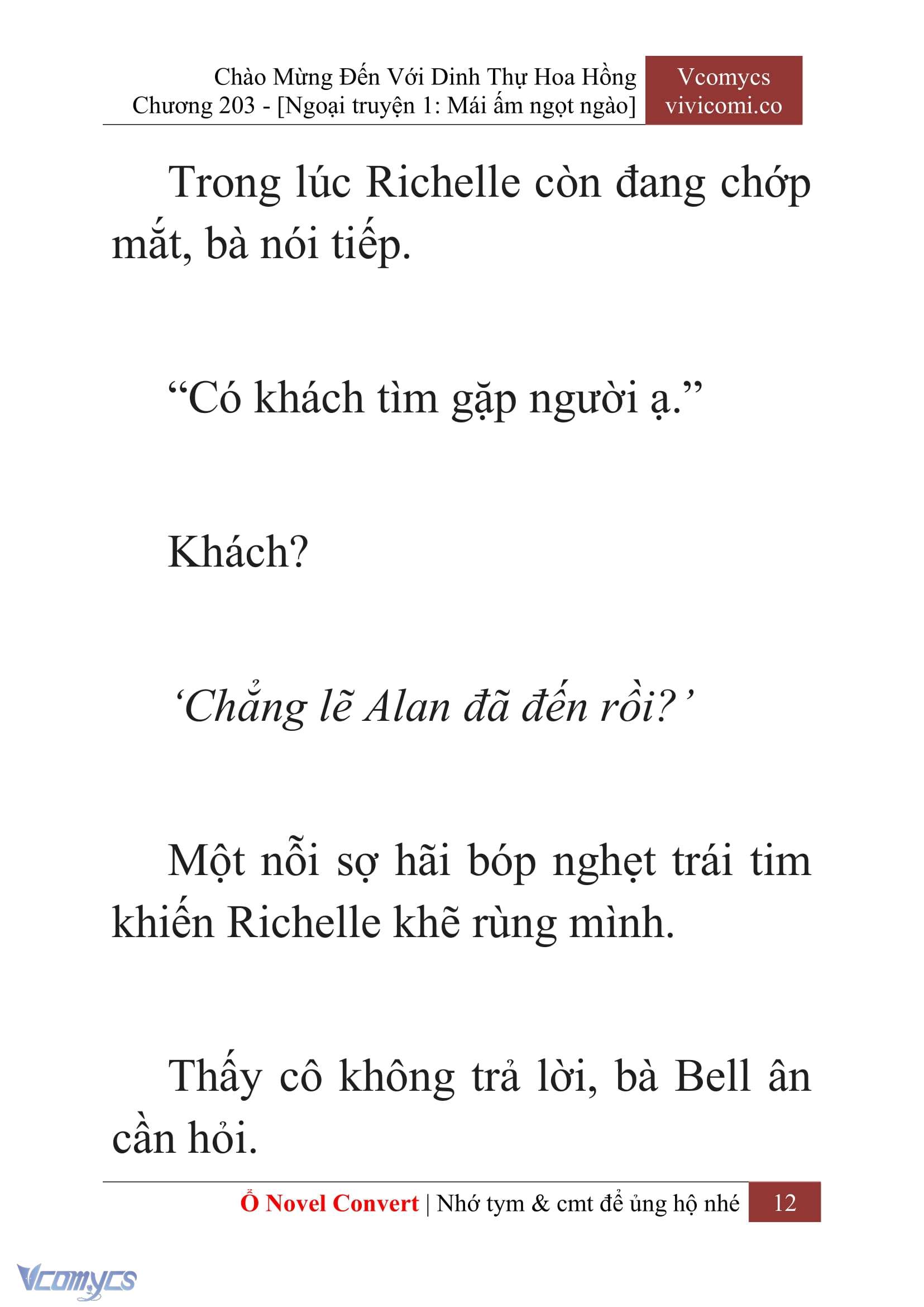 [Novel] Chào Mừng Đến Với Dinh Thự Hoa Hồng Chap 203 - Trang 2