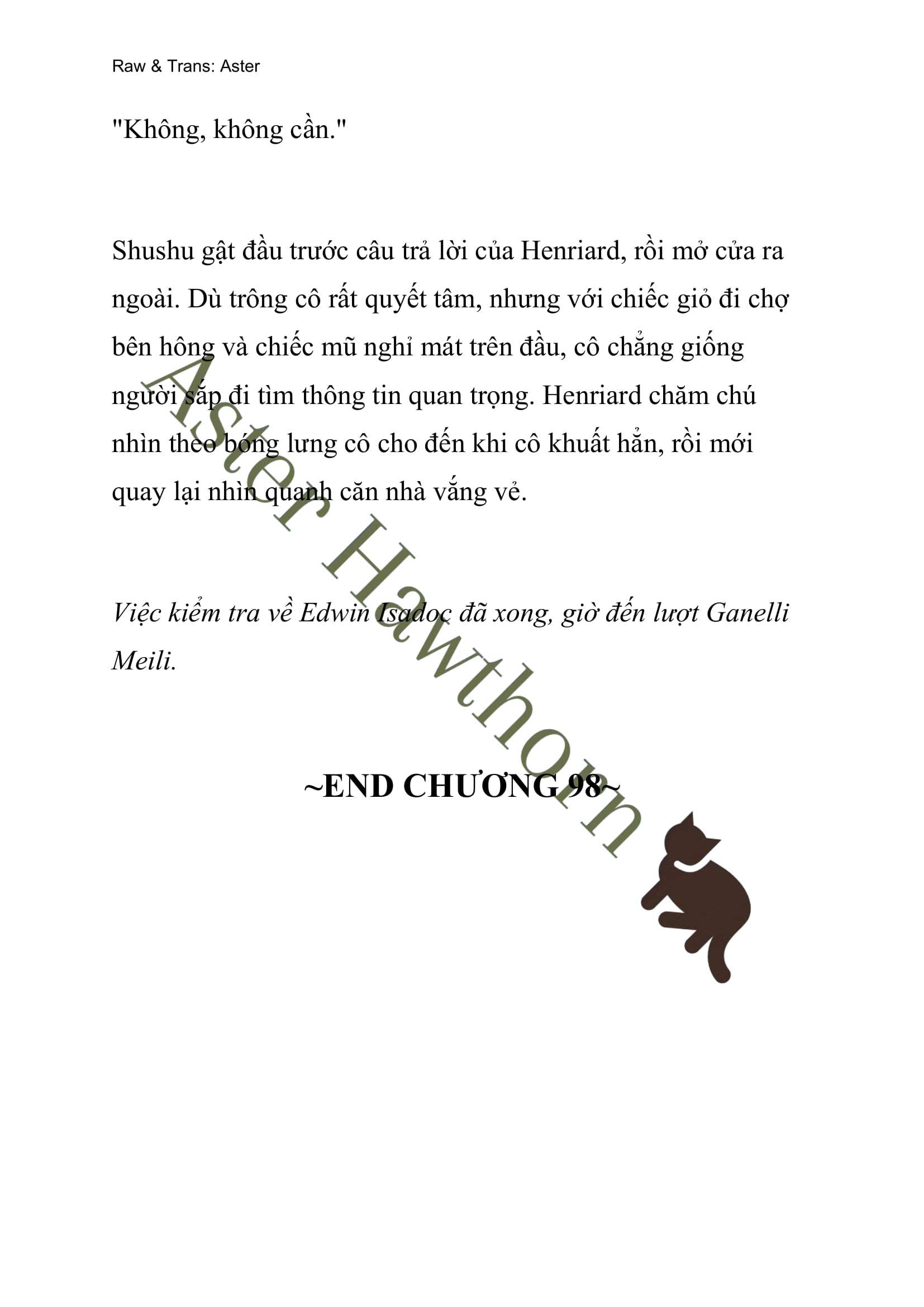 [NOVEL] Tình Yêu Chốn Ngục Tù Chap 98 - Trang 2