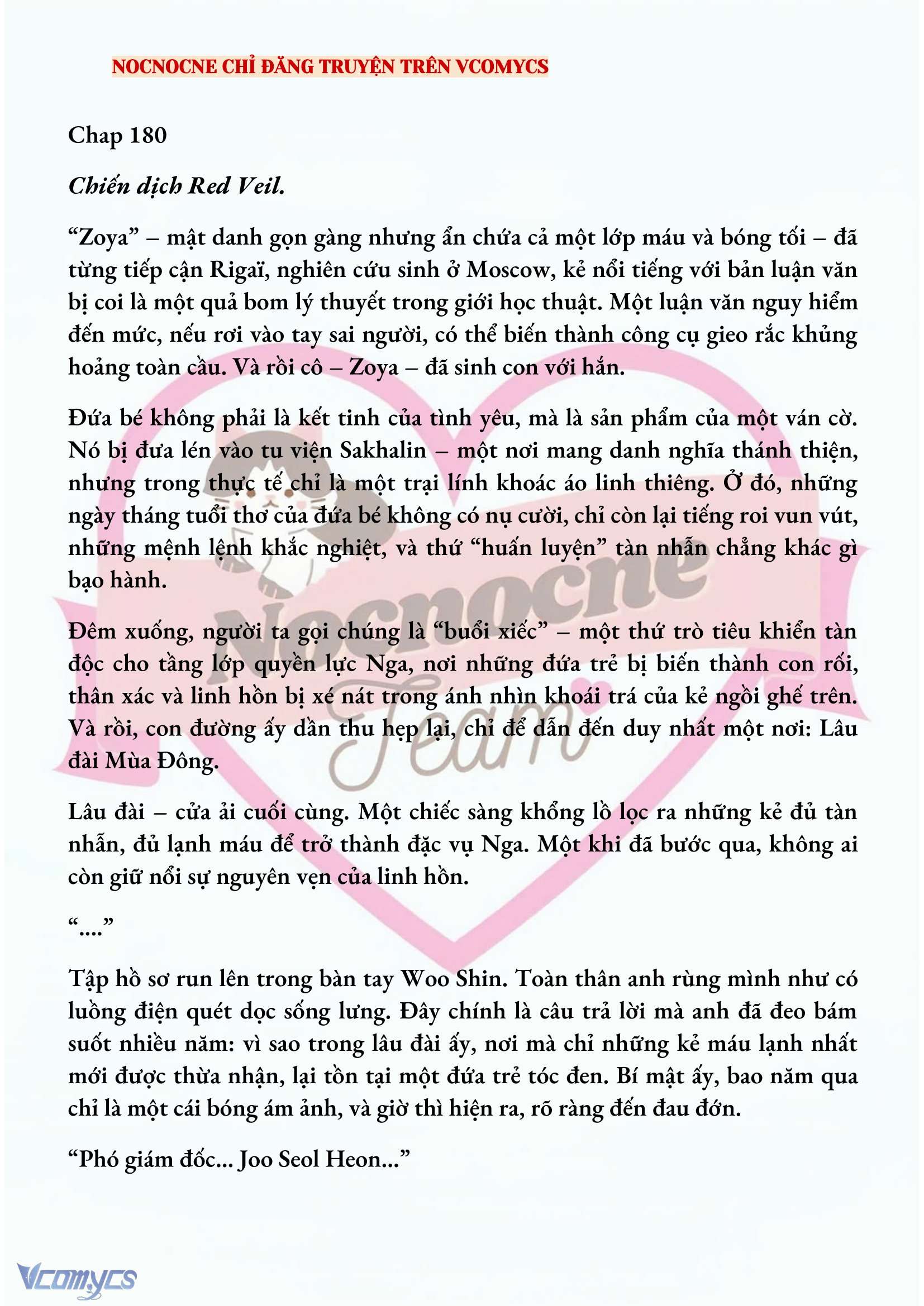 [NOVEL] KẾT HÔN VỚI KẺ TÂM THẦN Chap 180 - Next Chap 181