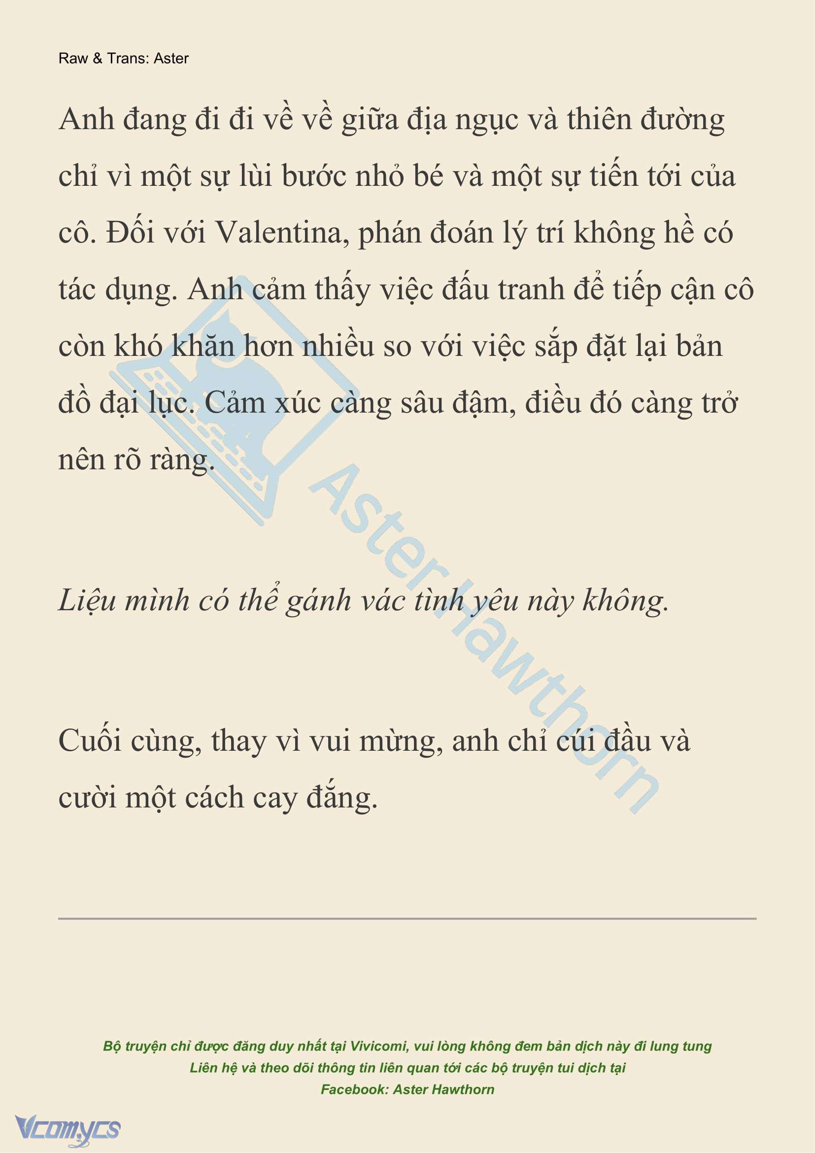 [NOVEL] Thiên Đường Của Valentina Chap 191 - Trang 2