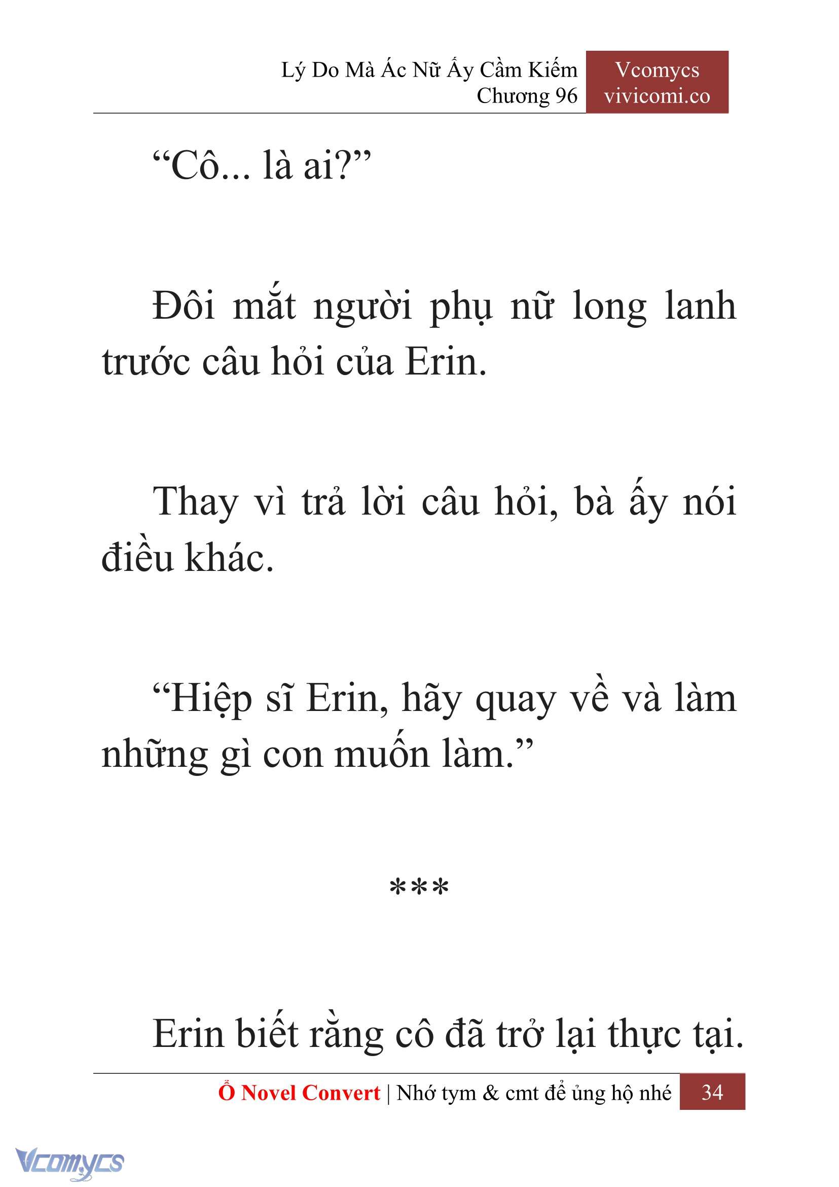 [Novel] Lý Do Mà Ác Nữ Ấy Cầm Kiếm Chap 96 - Next Chap 97