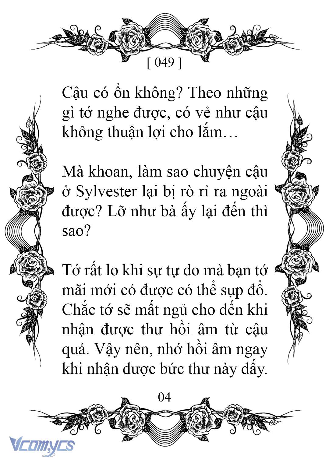[Novel] Chào Mừng Đến Với Dinh Thự Hoa Hồng Chap 49 - Next Chap 50