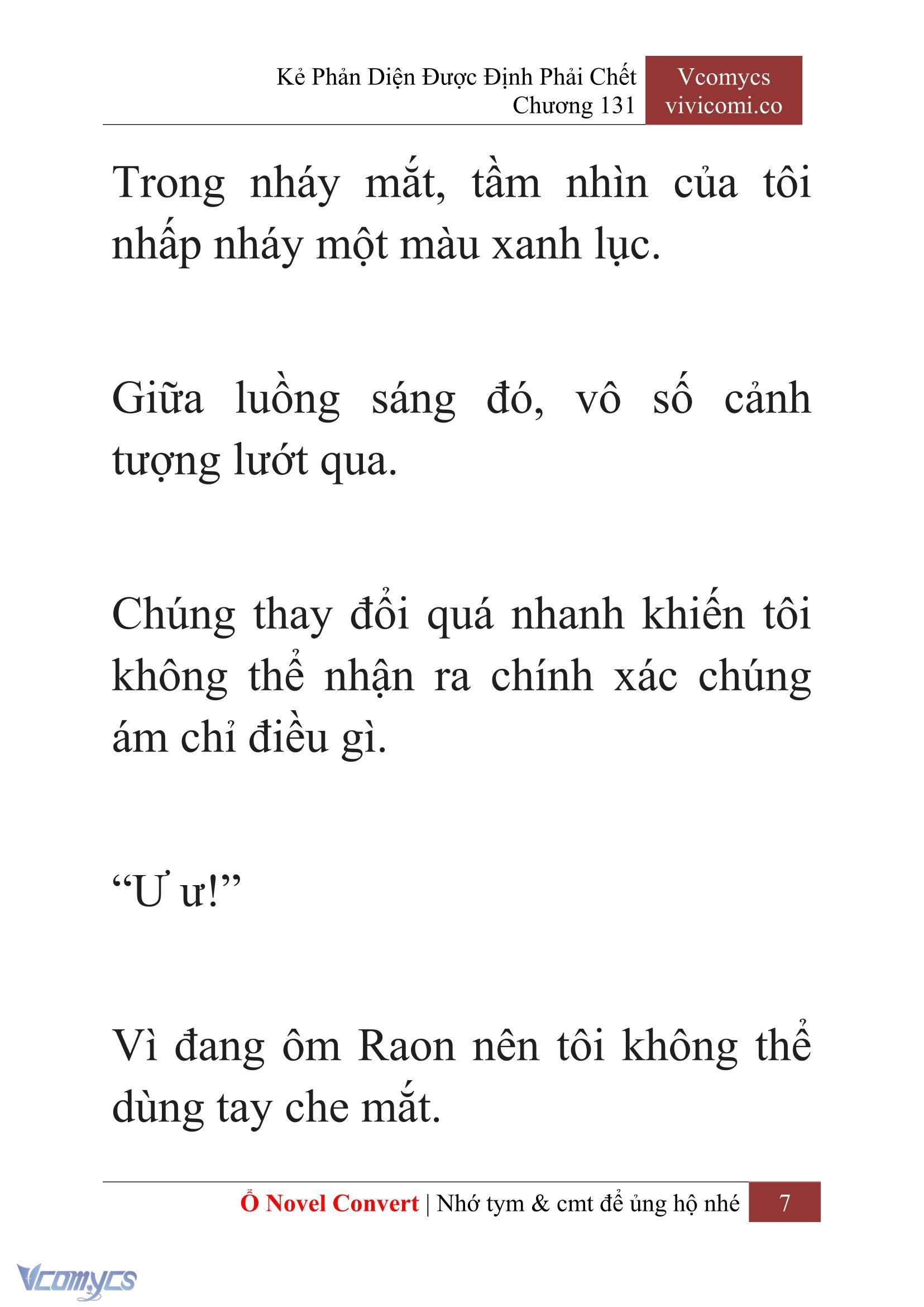 [Novel] Kẻ Phản Diện Được Định Phải Chết Chap 131 - Trang 2