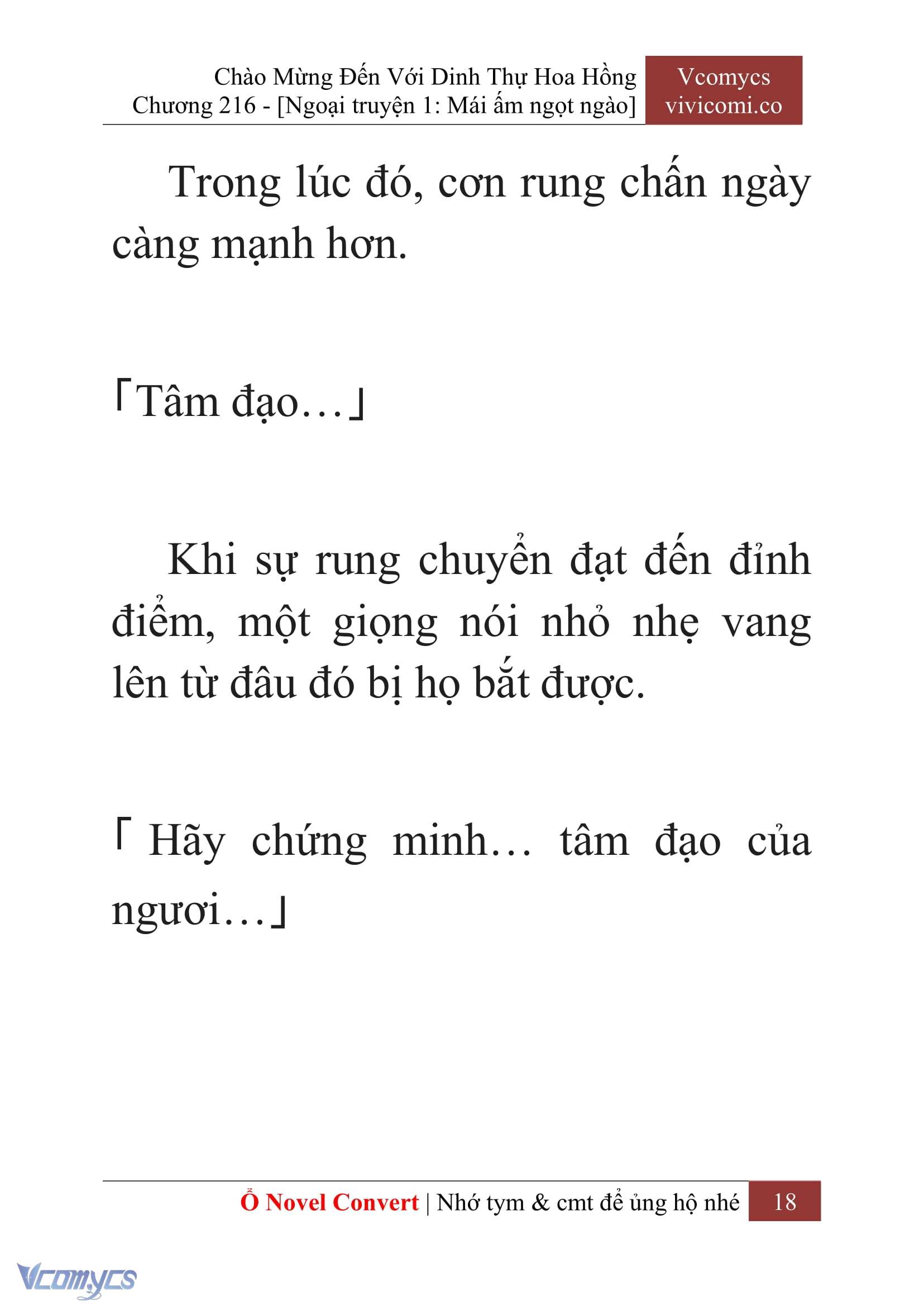 [Novel] Chào Mừng Đến Với Dinh Thự Hoa Hồng Chap 216 - Trang 2