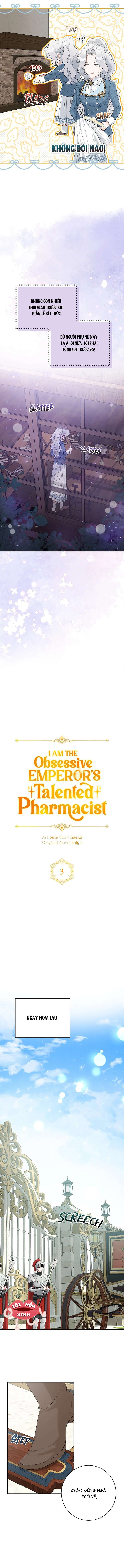 Nữ Dược Sư Của Vị Hoàng Đế Si Tình Chap 3 - Trang 2