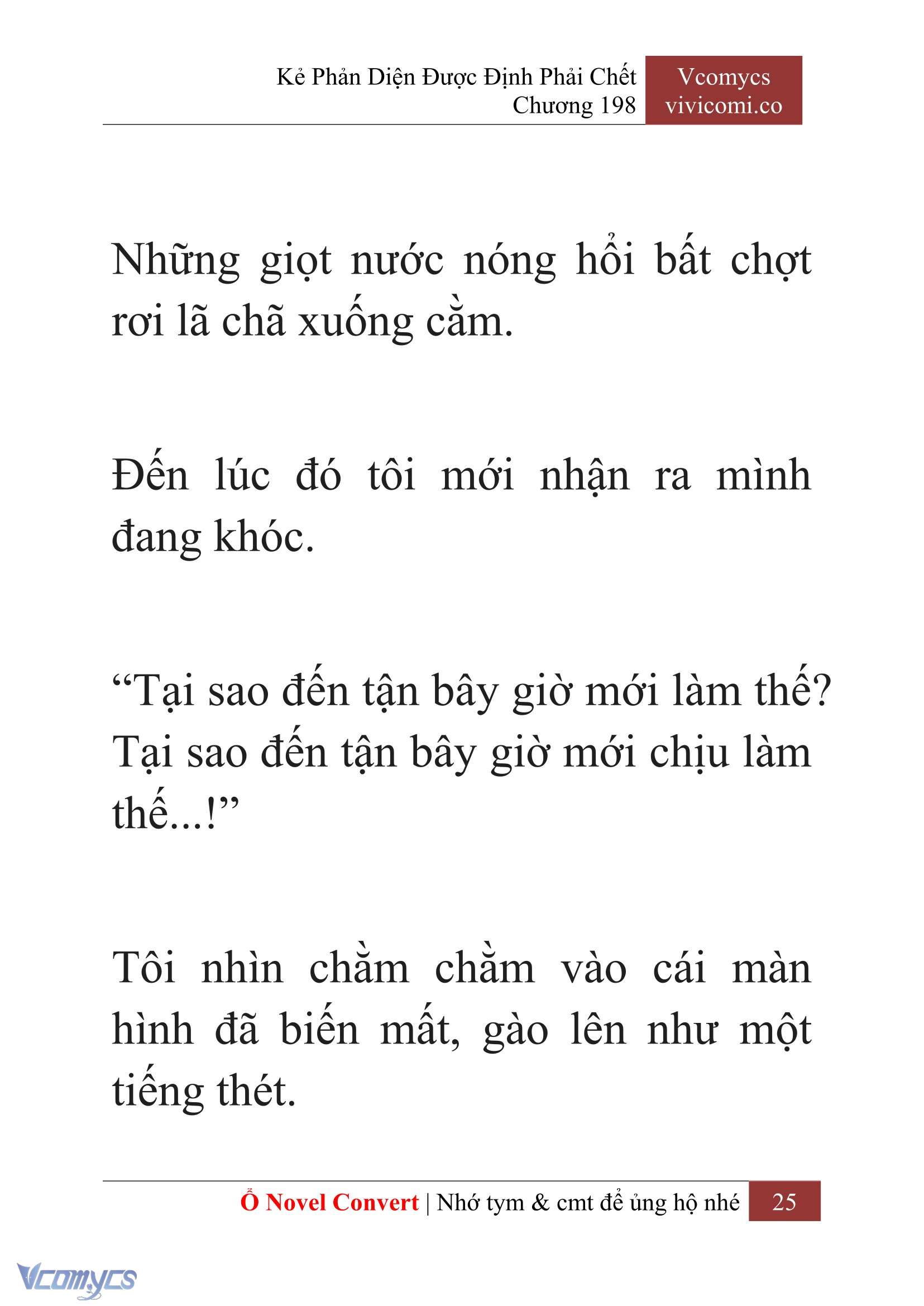 [Novel] Kẻ Phản Diện Được Định Phải Chết Chap 198 - Trang 2