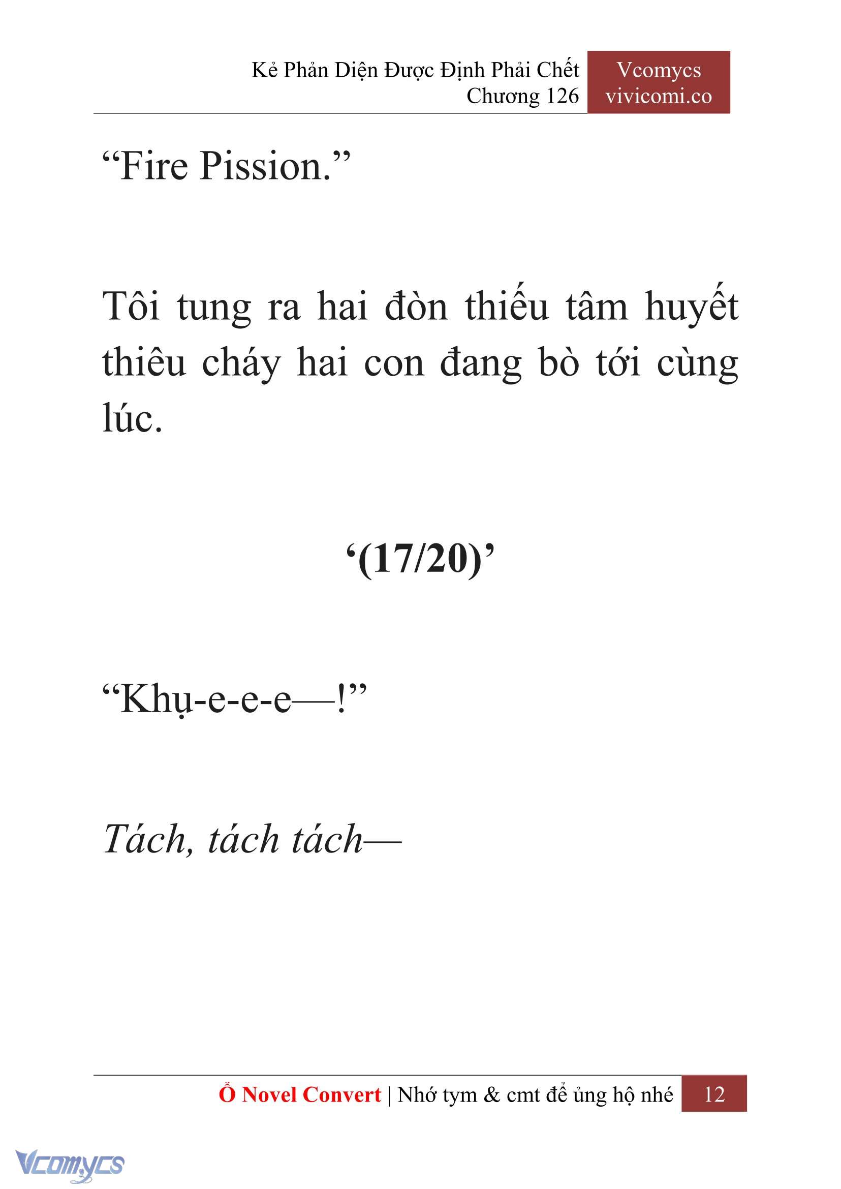 [Novel] Kẻ Phản Diện Được Định Phải Chết Chap 126 - Trang 2