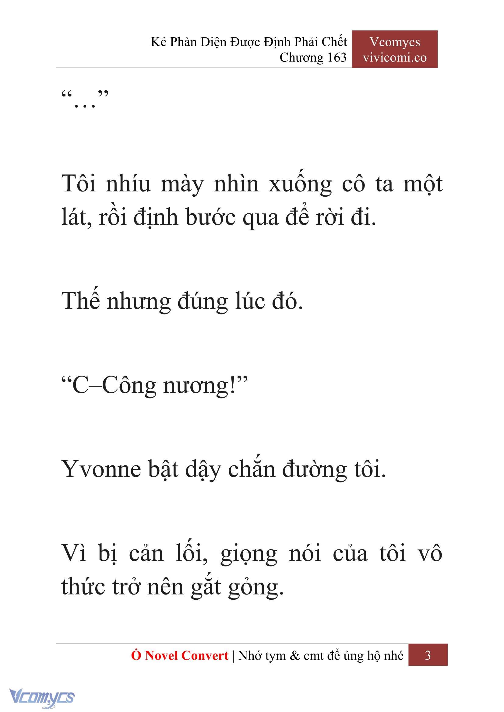 [Novel] Kẻ Phản Diện Được Định Phải Chết Chap 163 - Trang 2