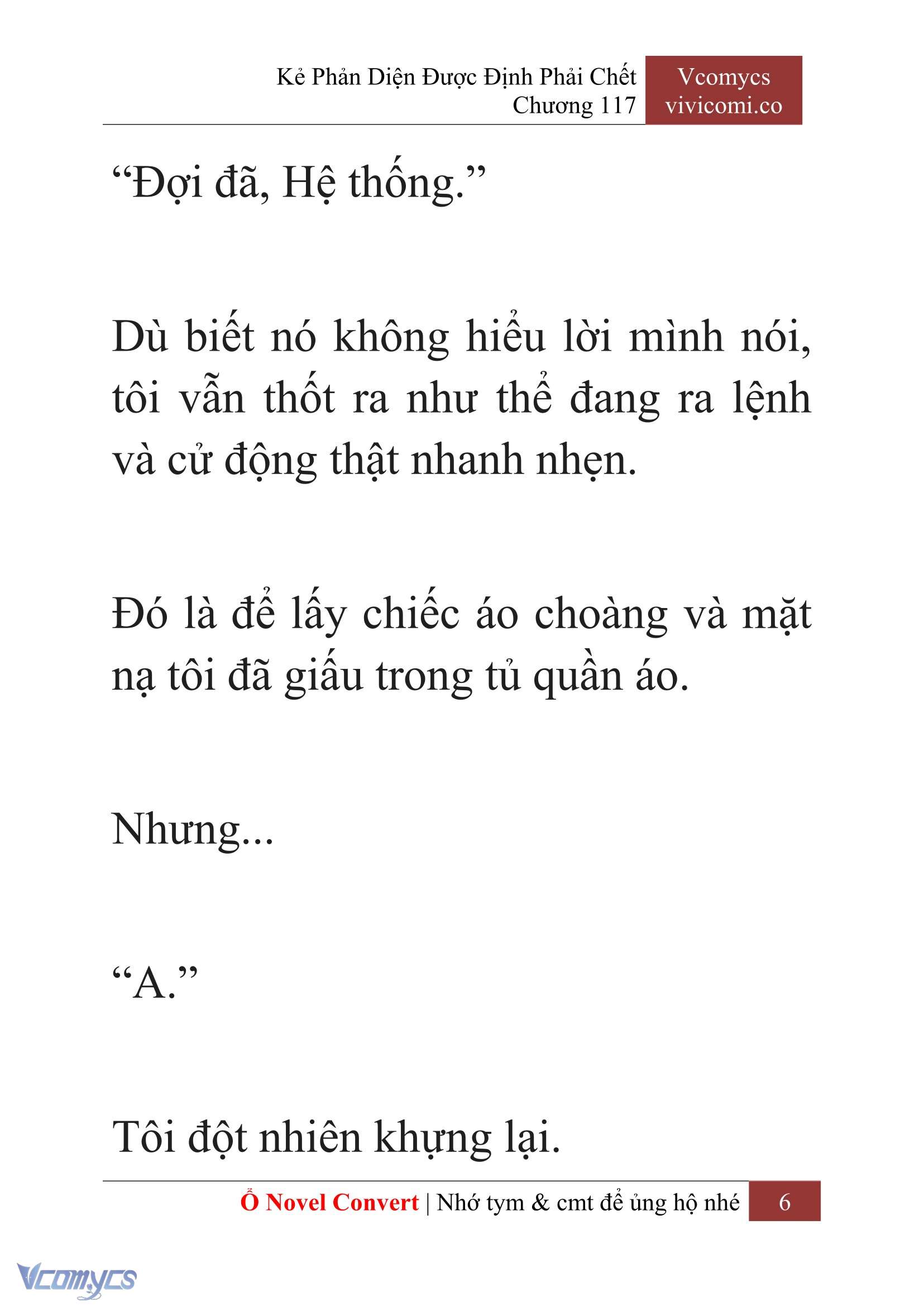 [Novel] Kẻ Phản Diện Được Định Phải Chết Chap 117 - Trang 2