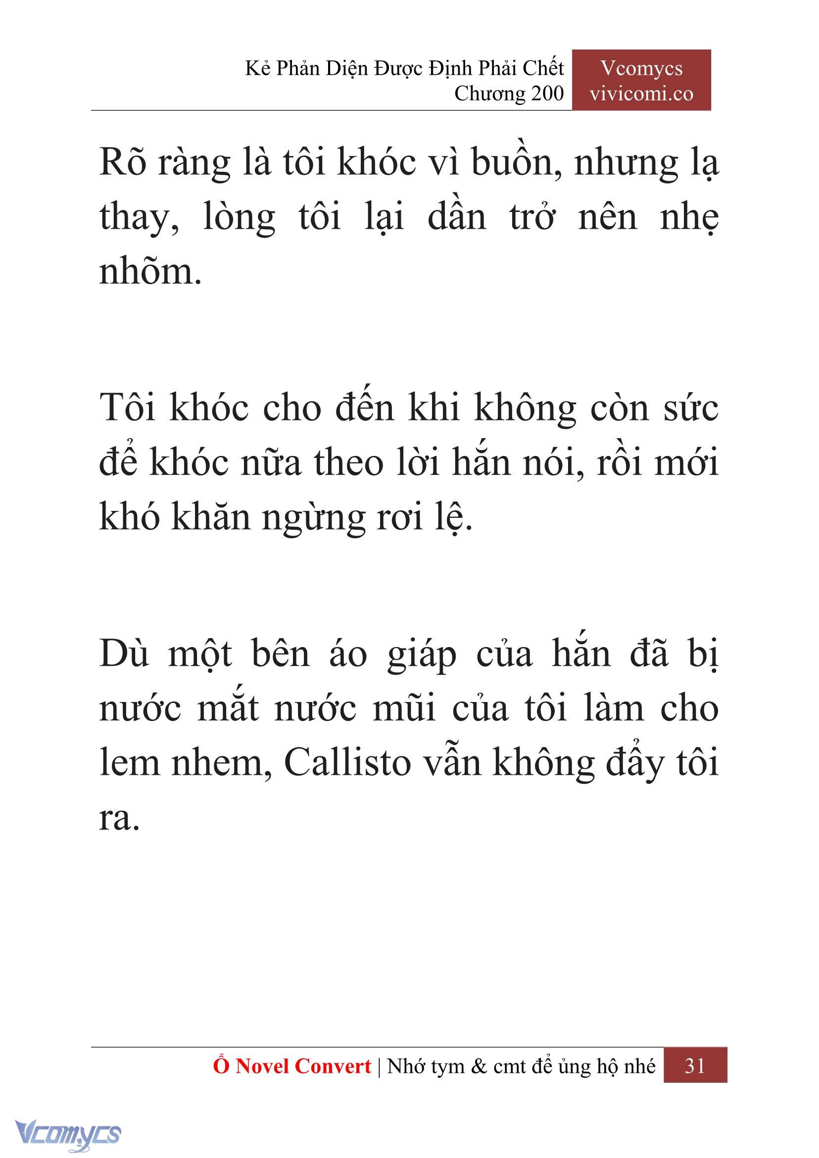 [Novel] Kẻ Phản Diện Được Định Phải Chết Chap 200 - Trang 2