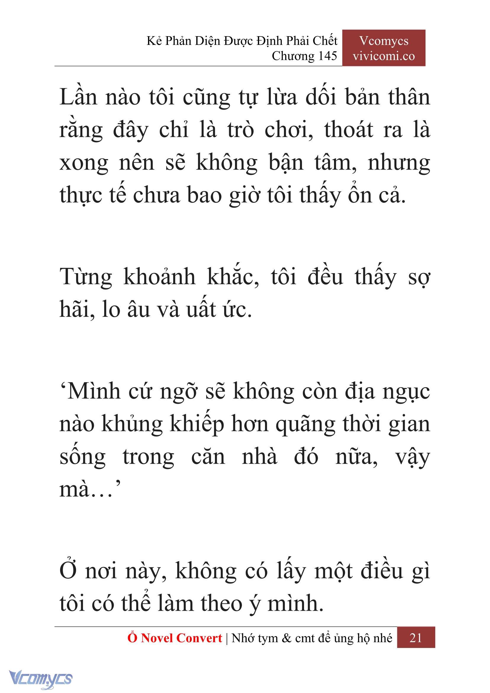 [Novel] Kẻ Phản Diện Được Định Phải Chết Chap 145 - Trang 2
