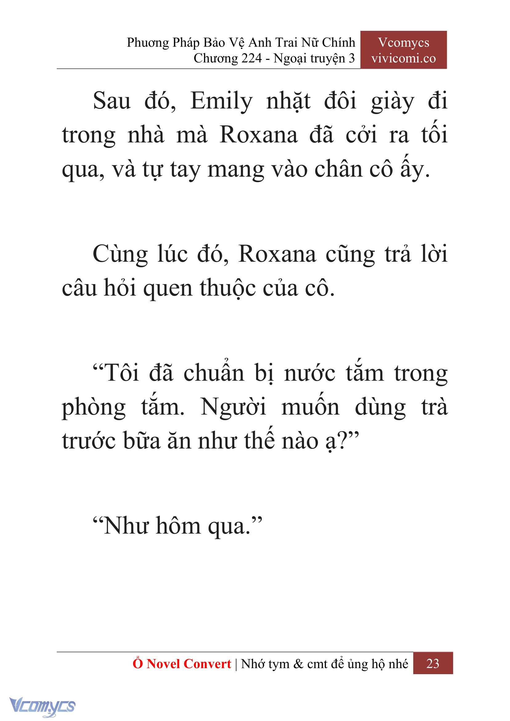 [Novel] Phương Pháp Bảo Vệ Anh Trai Nữ Chính Chap 224 - Trang 2