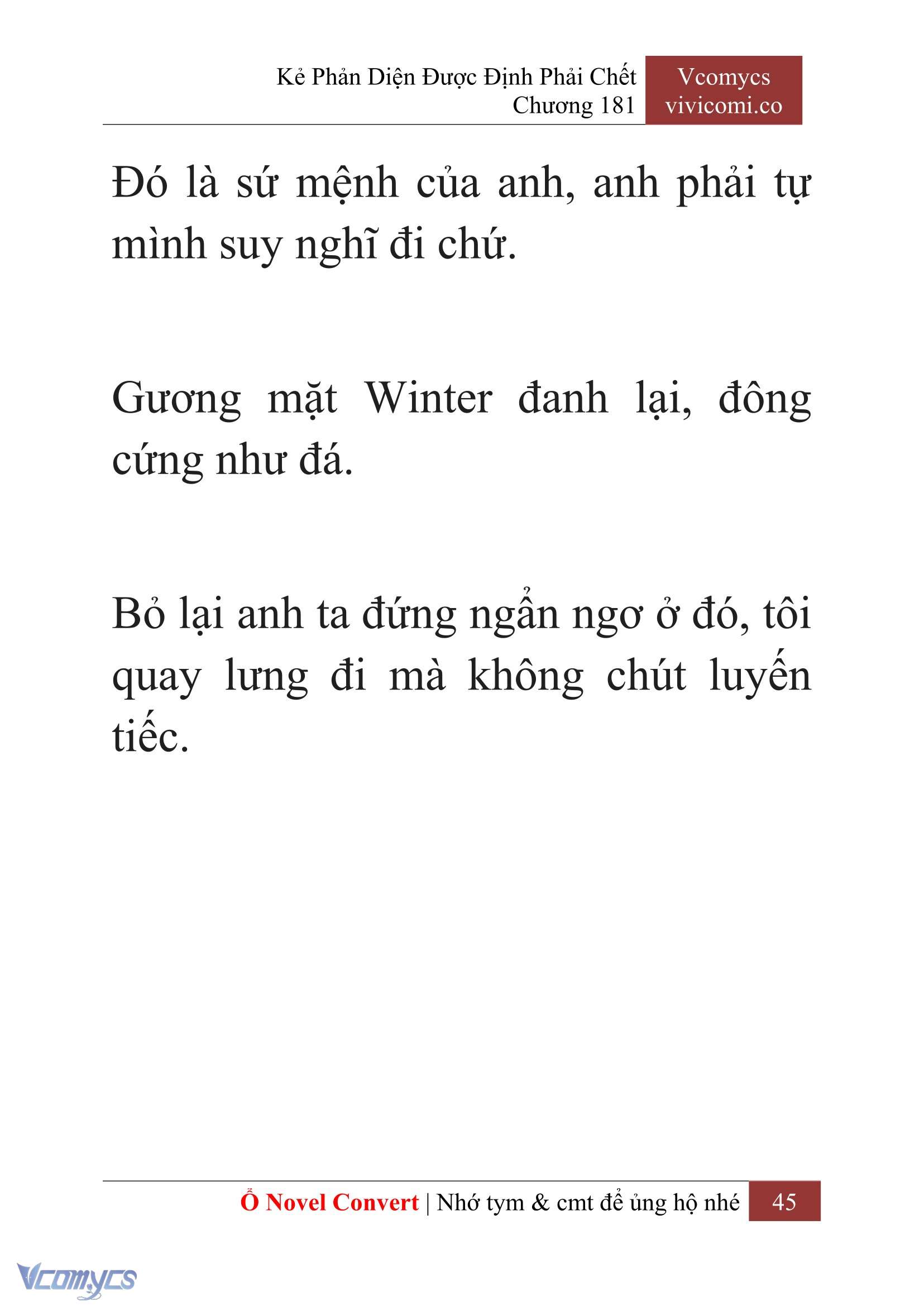 [Novel] Kẻ Phản Diện Được Định Phải Chết Chap 181 - Trang 2