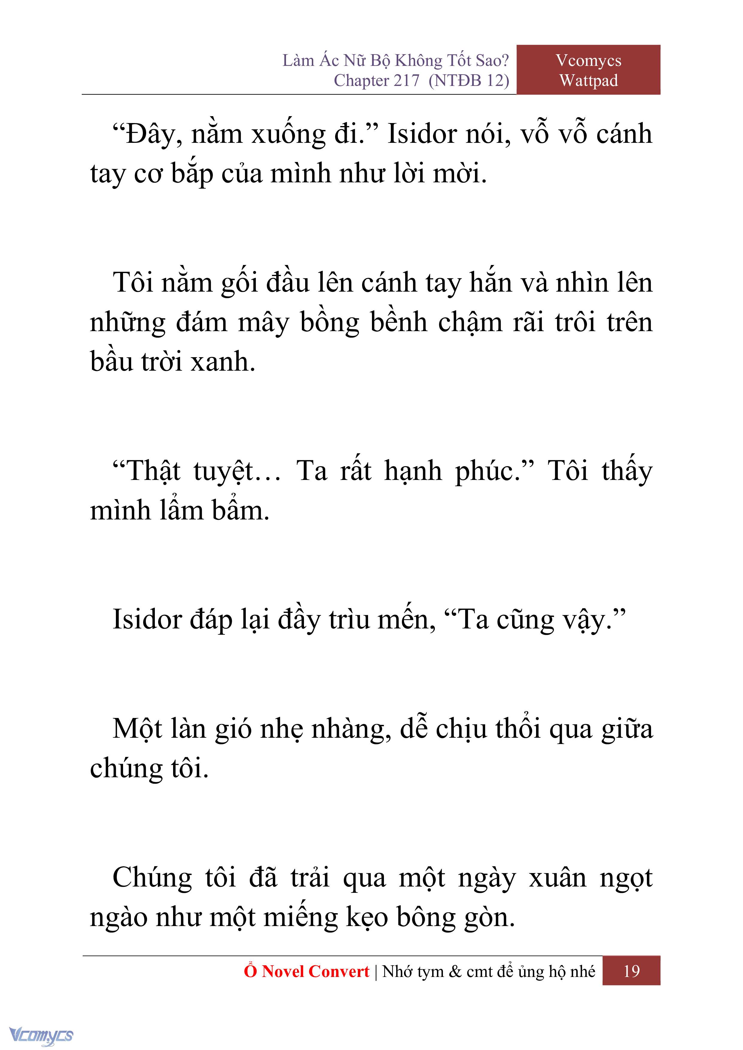 [Novel] Làm Ác Nữ Bộ Không Tốt Sao? Chap 217 - Trang 2