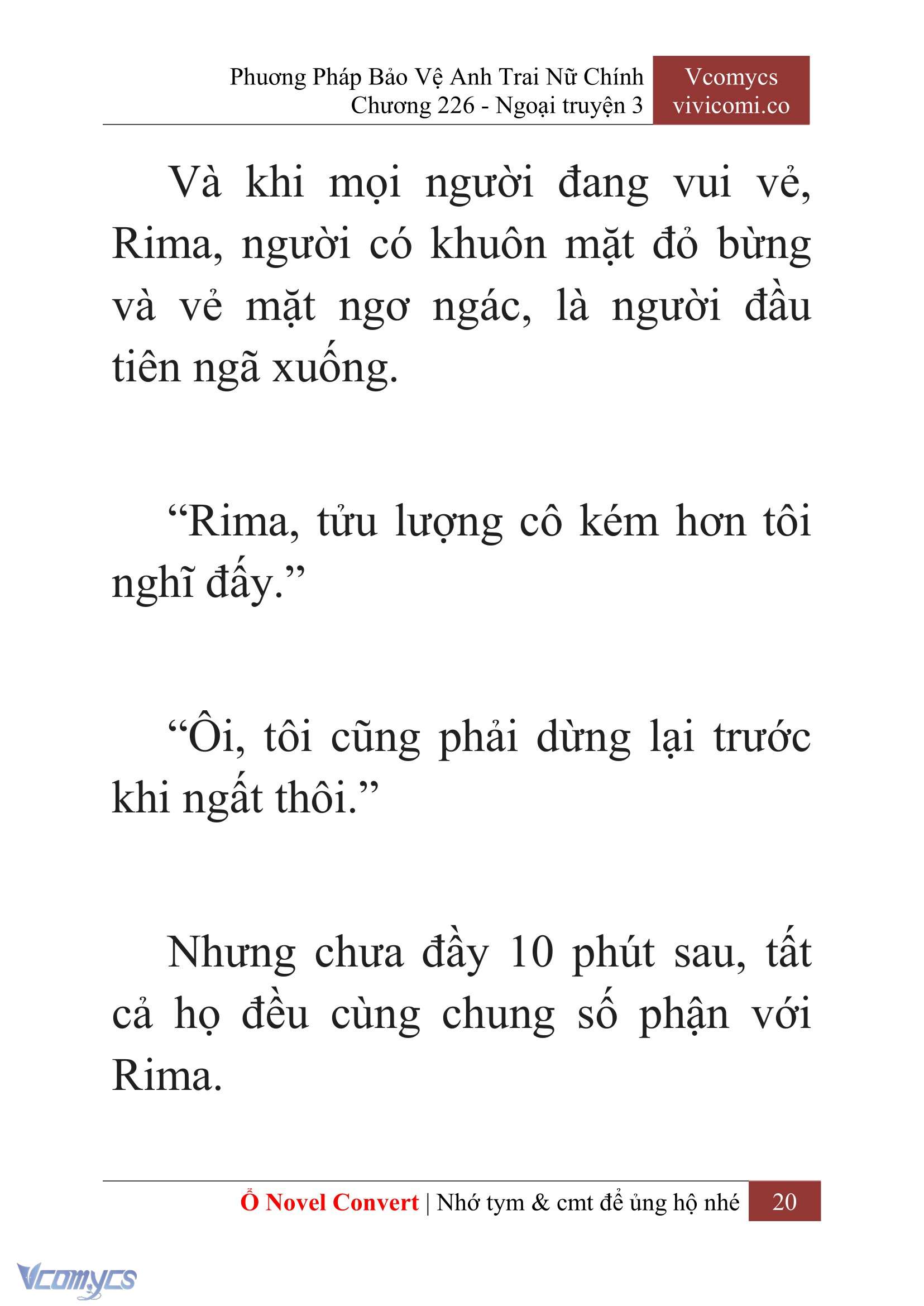 [Novel] Phương Pháp Bảo Vệ Anh Trai Nữ Chính Chap 226 - Trang 2