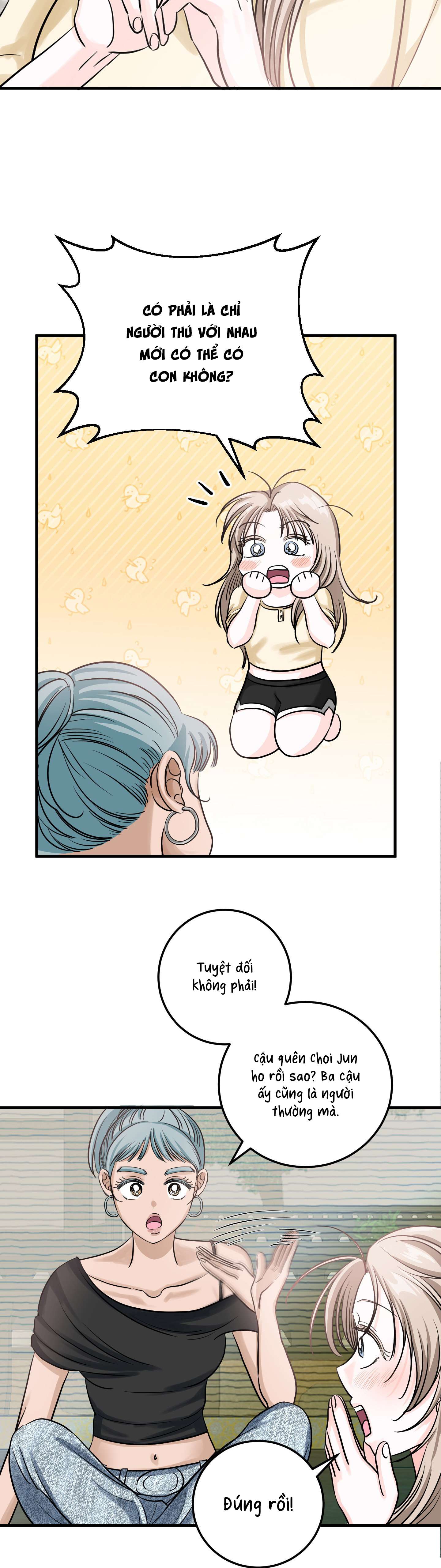 [ 18+ ] Con sói nguy hiểm! Chap 15 - Trang 2