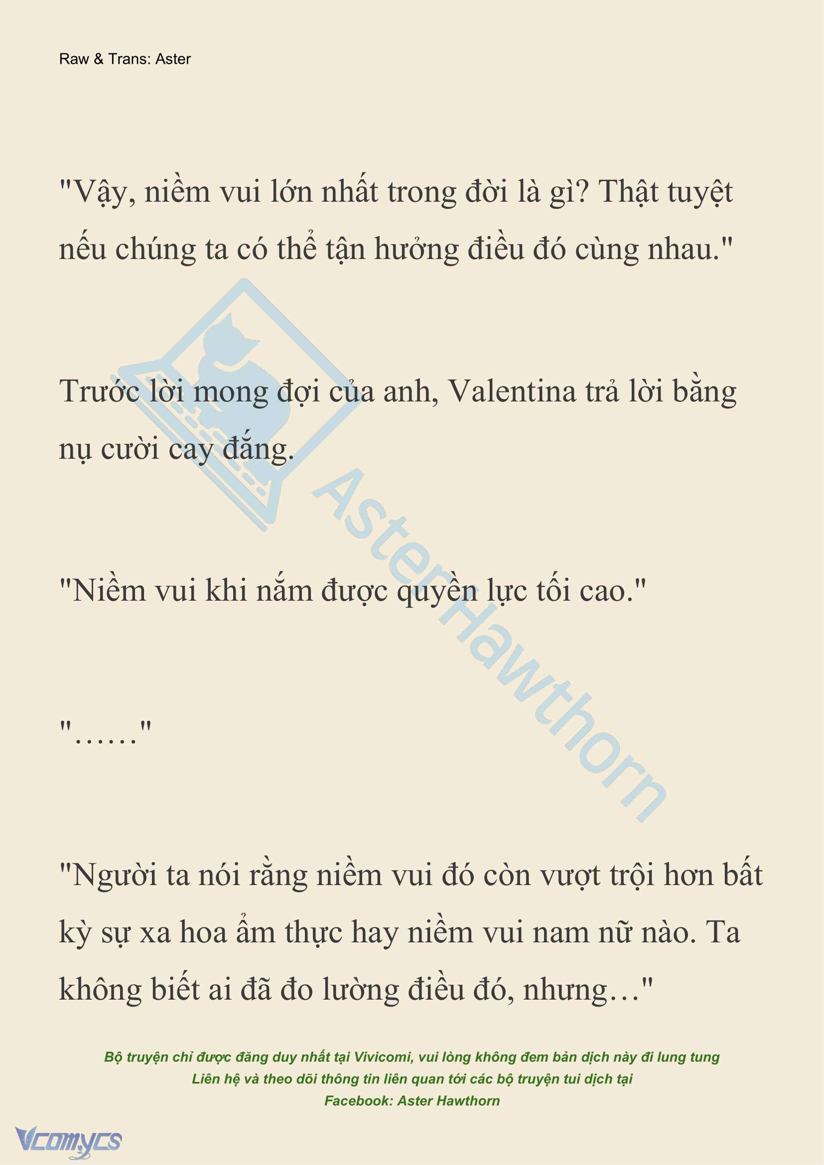 [NOVEL] Thiên Đường Của Valentina Chap 112 - Trang 2