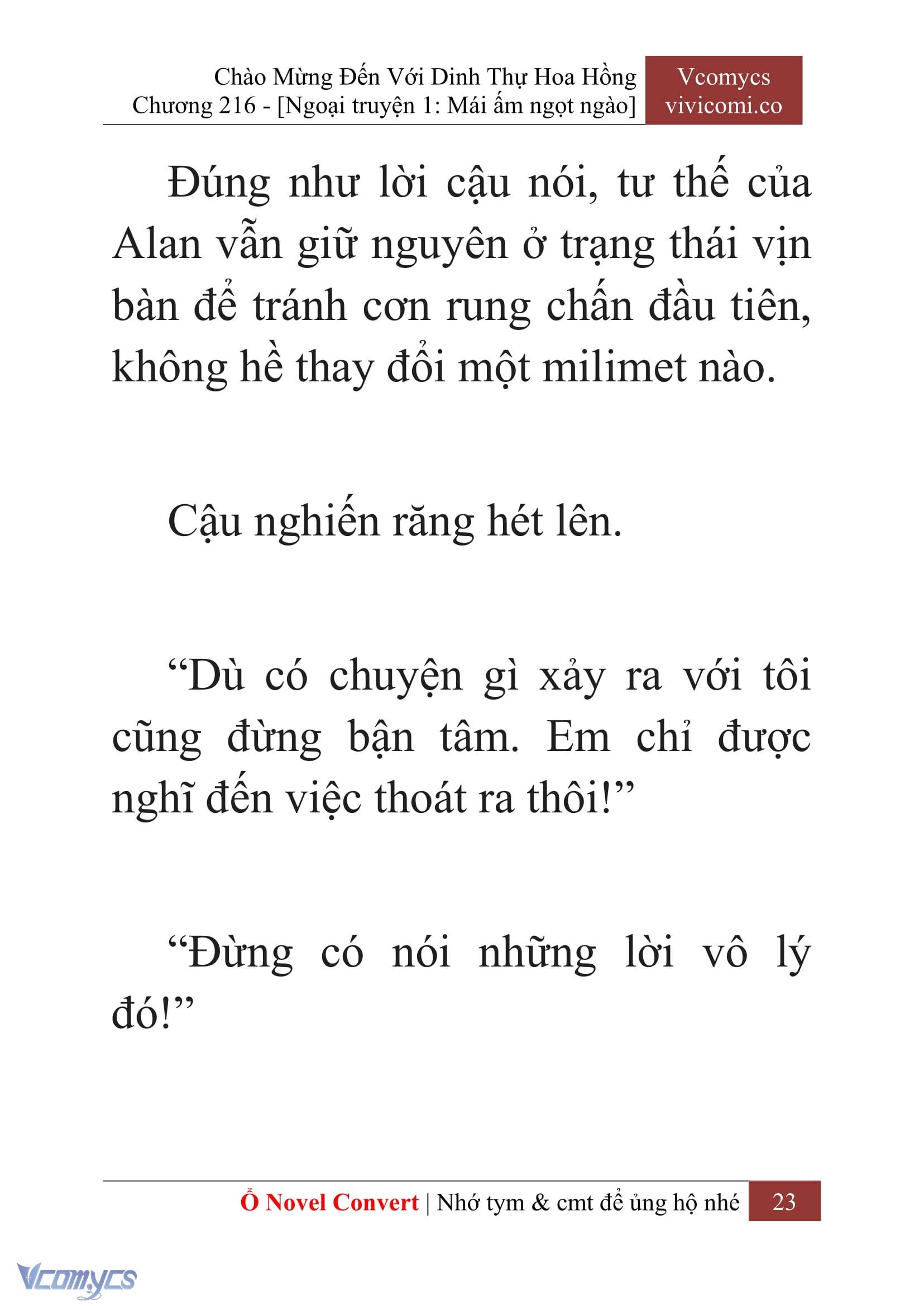 [Novel] Chào Mừng Đến Với Dinh Thự Hoa Hồng Chap 216 - Trang 2