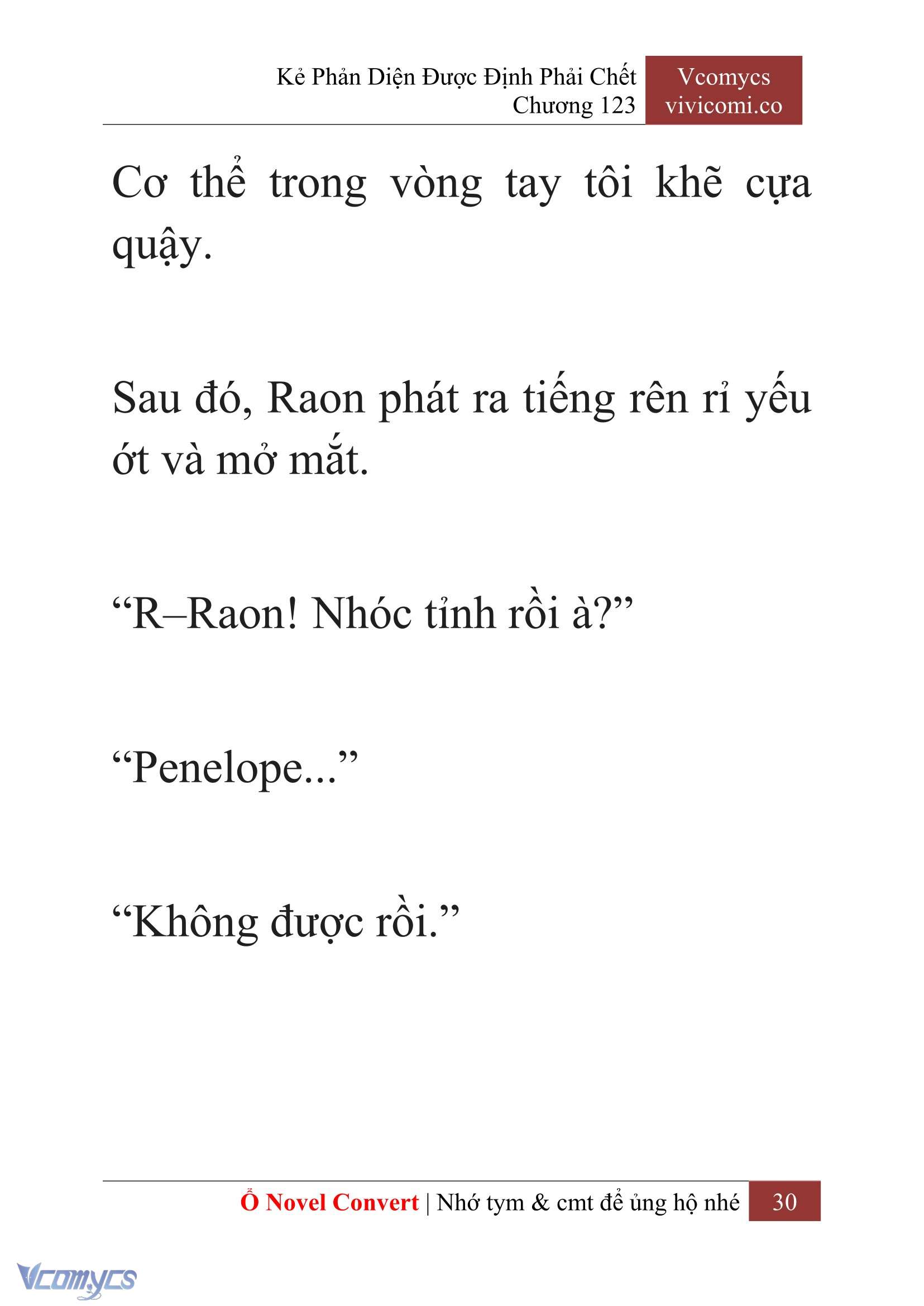 [Novel] Kẻ Phản Diện Được Định Phải Chết Chap 123 - Trang 2