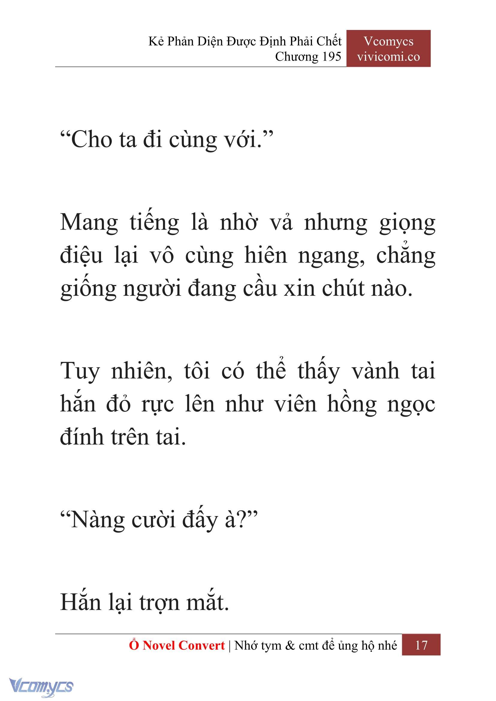 [Novel] Kẻ Phản Diện Được Định Phải Chết Chap 195 - Trang 2