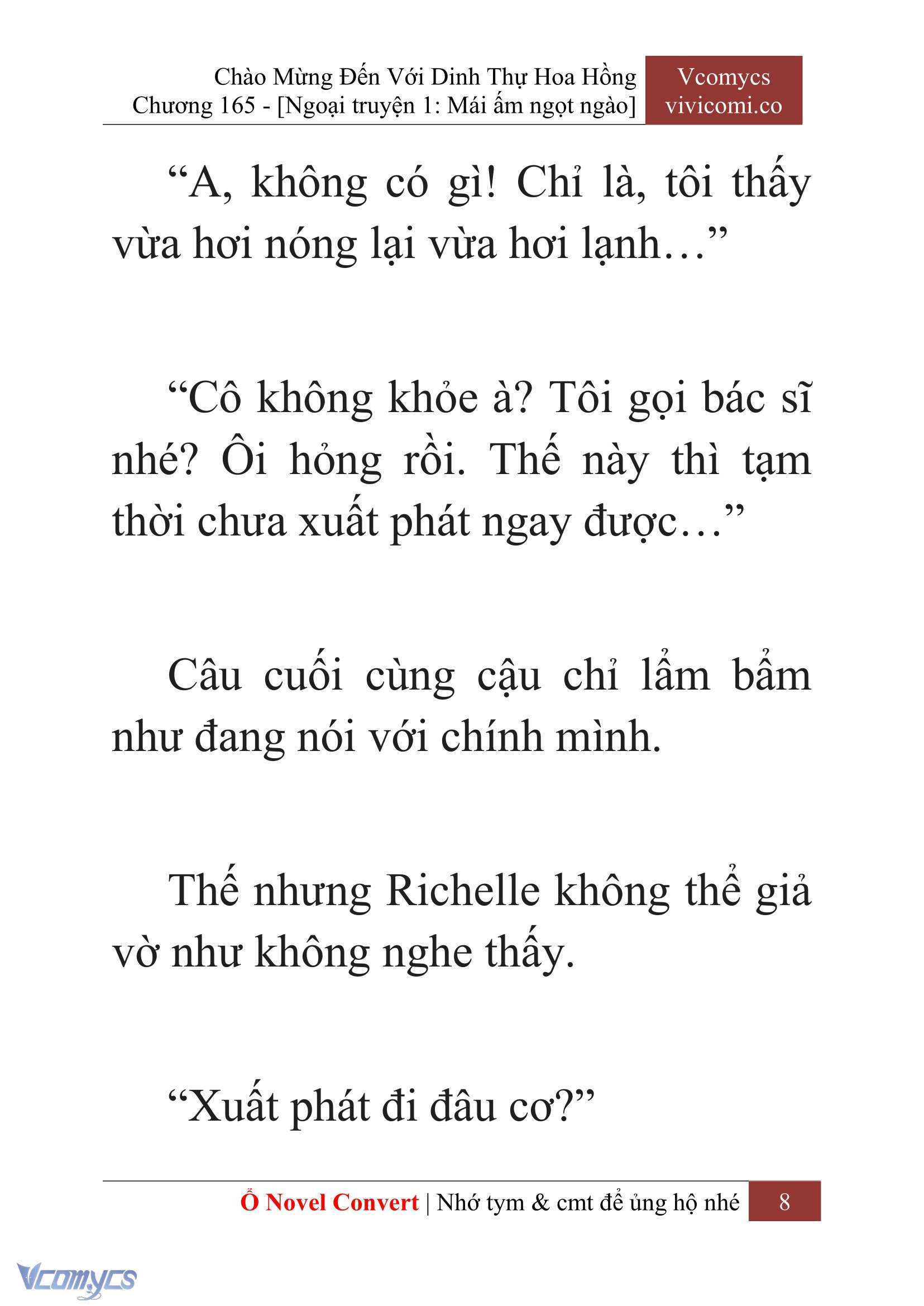 [Novel] Chào Mừng Đến Với Dinh Thự Hoa Hồng Chap 165 - Trang 2