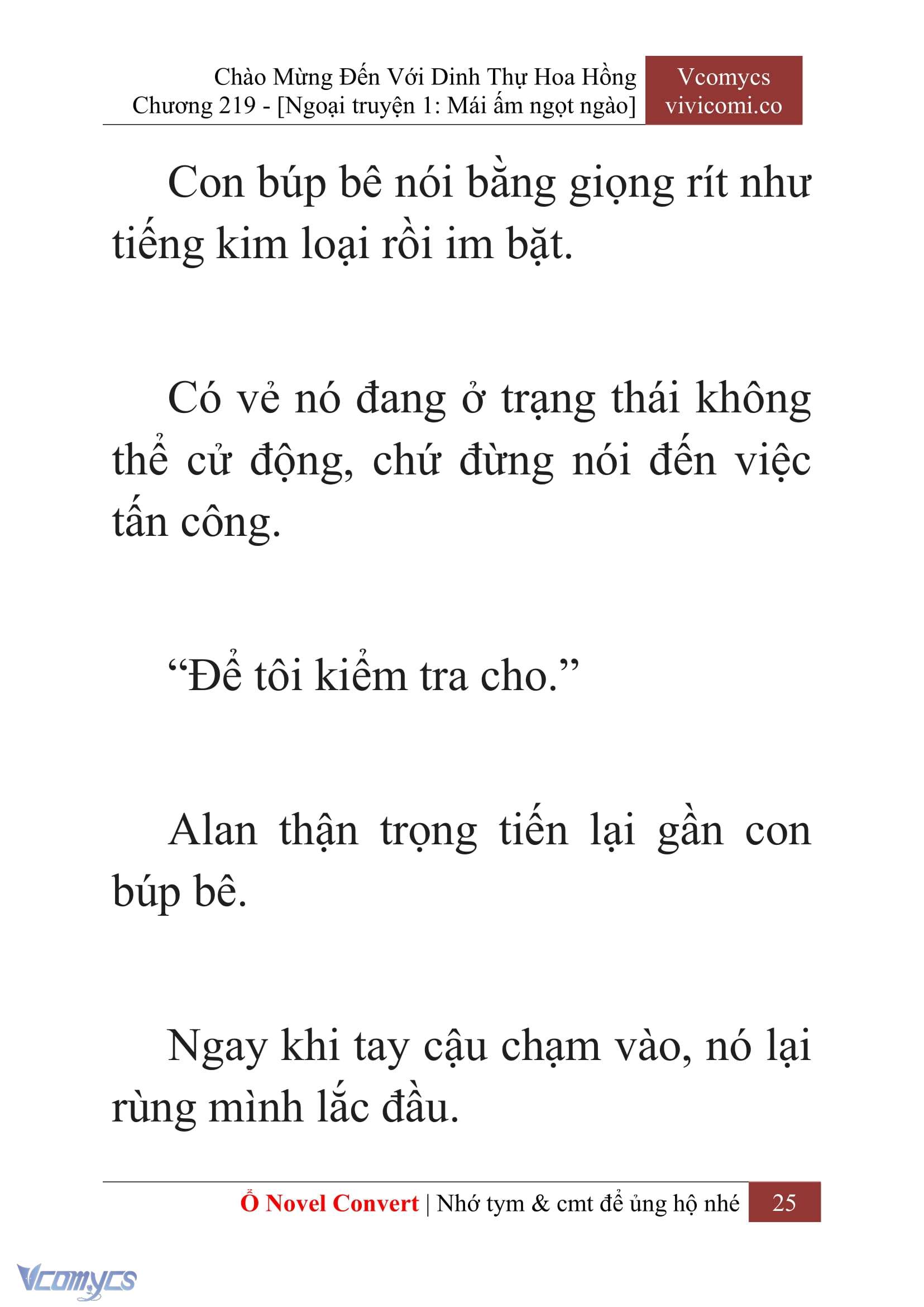 [Novel] Chào Mừng Đến Với Dinh Thự Hoa Hồng Chap 219 - Trang 2