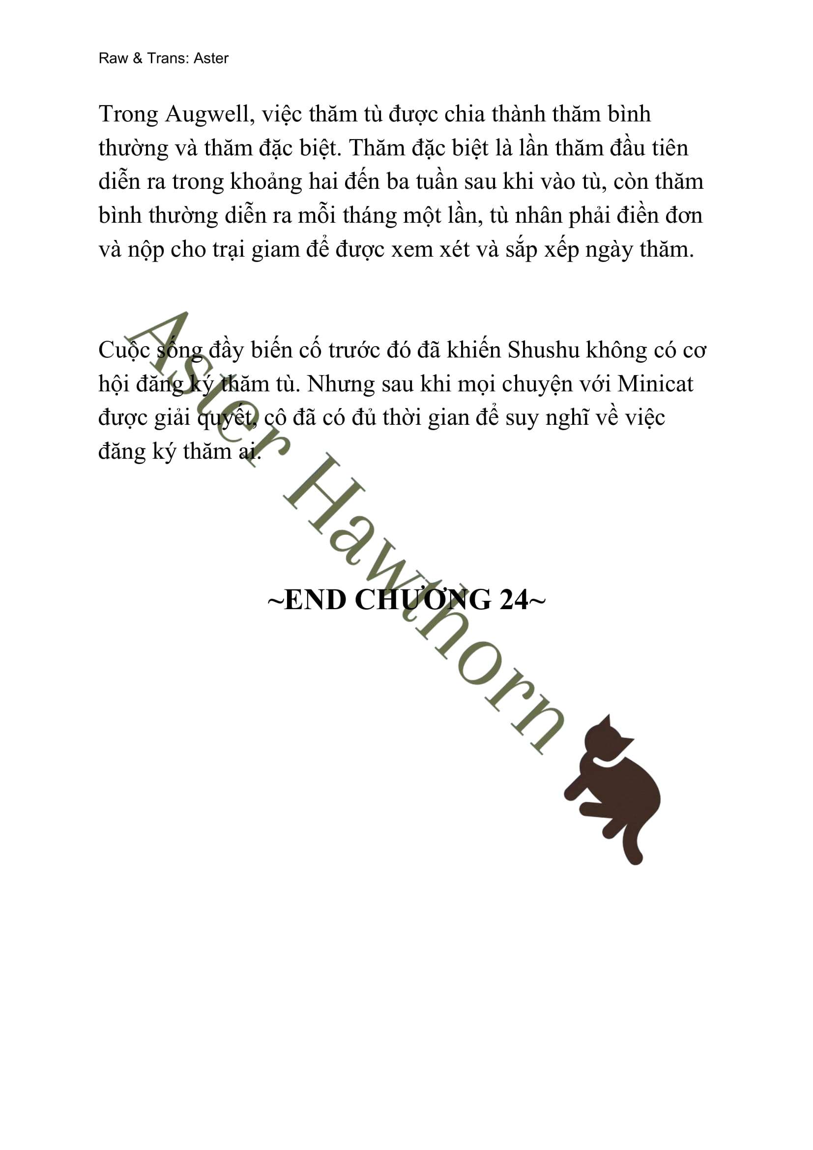 [NOVEL] Tình Yêu Chốn Ngục Tù Chap 24 - Trang 2