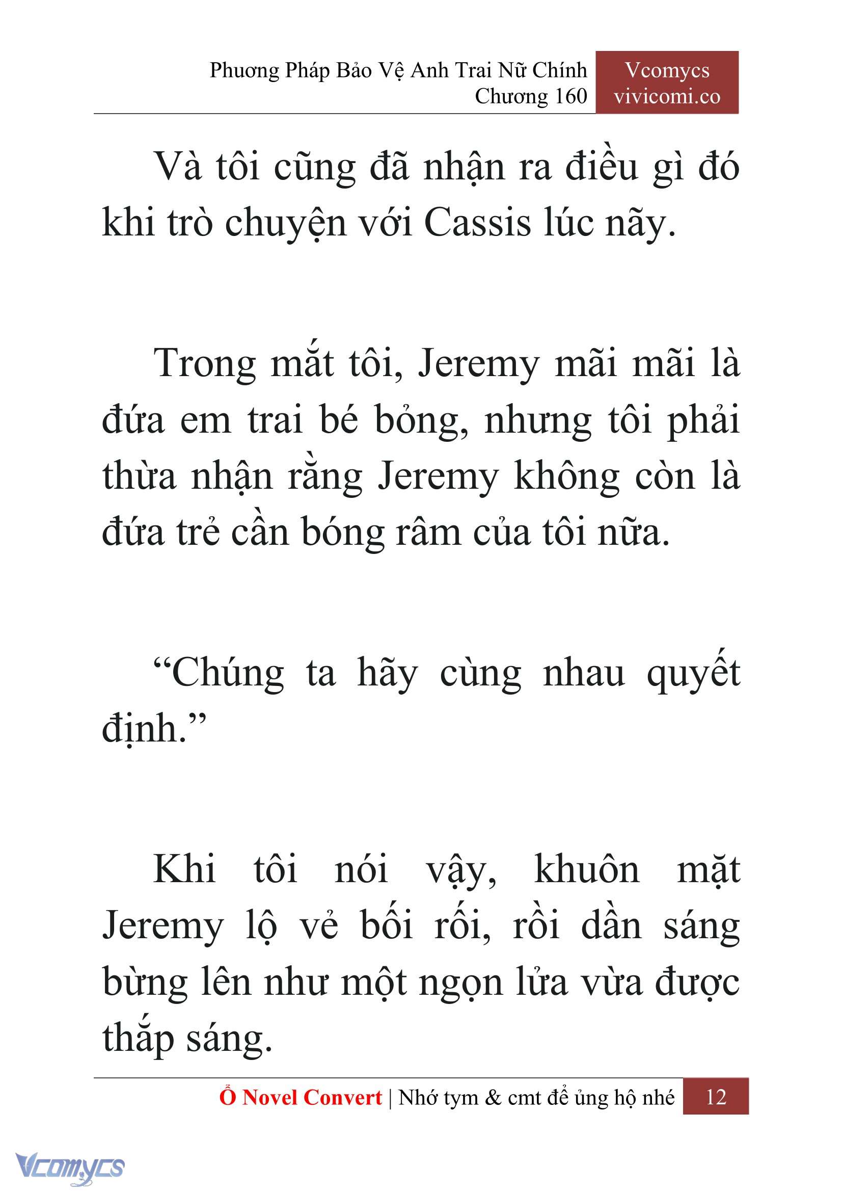 [Novel] Phương Pháp Bảo Vệ Anh Trai Nữ Chính Chap 160 - Trang 2