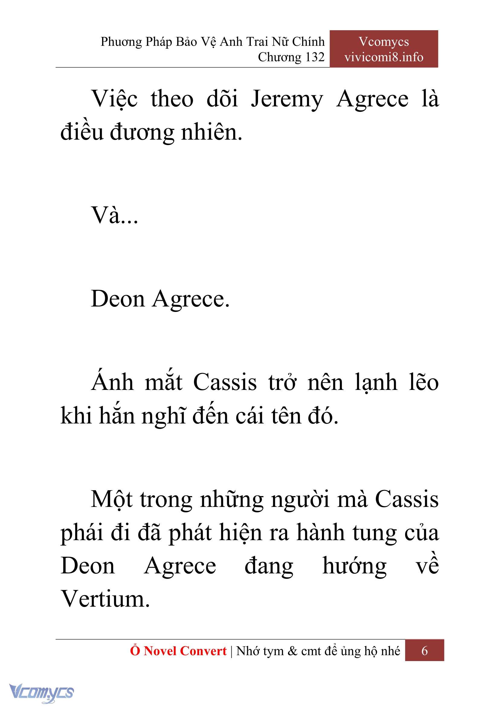 [Novel] Phương Pháp Bảo Vệ Anh Trai Nữ Chính Chap 132 - Trang 2