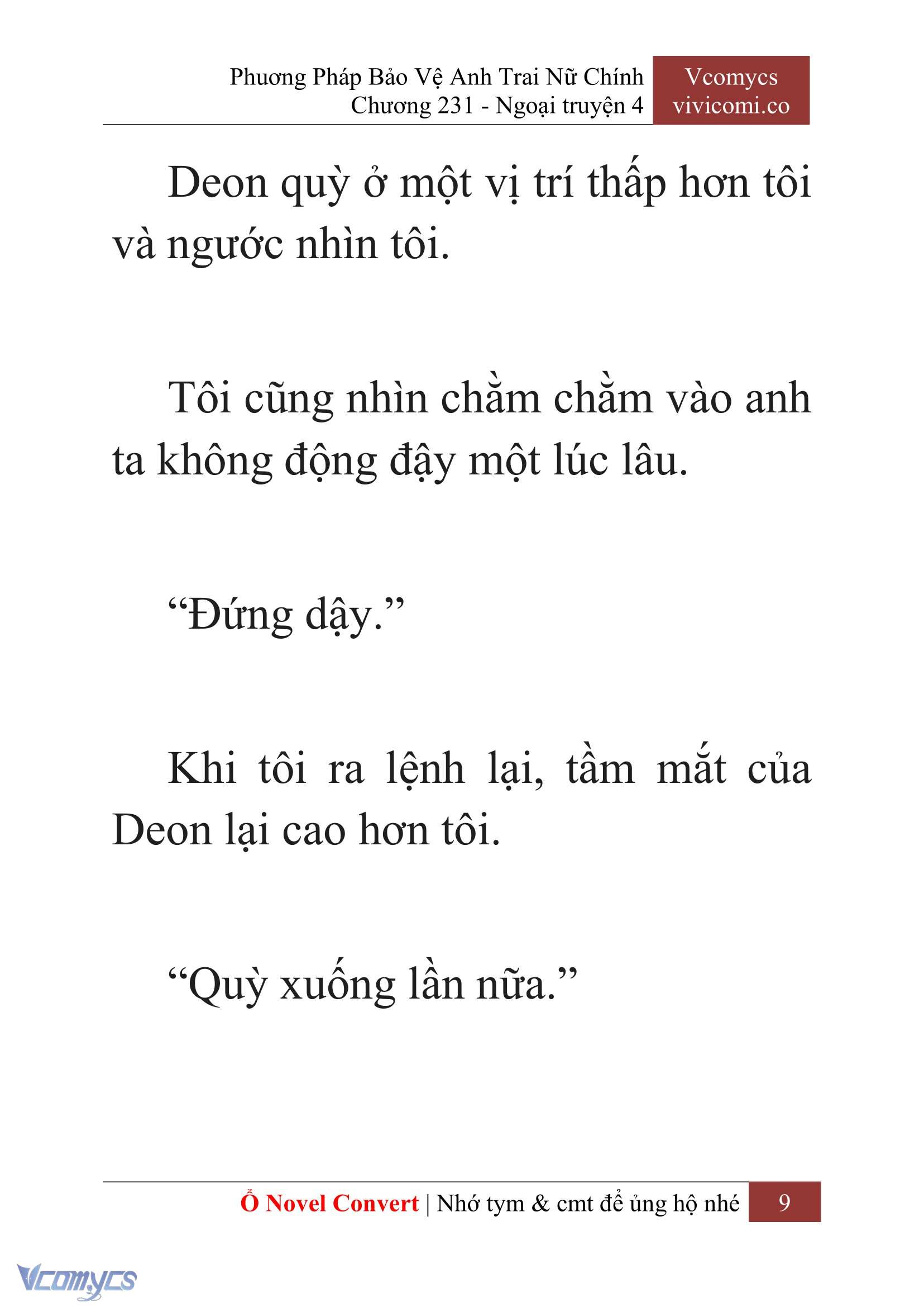 [Novel] Phương Pháp Bảo Vệ Anh Trai Nữ Chính Chap 231 - Trang 2
