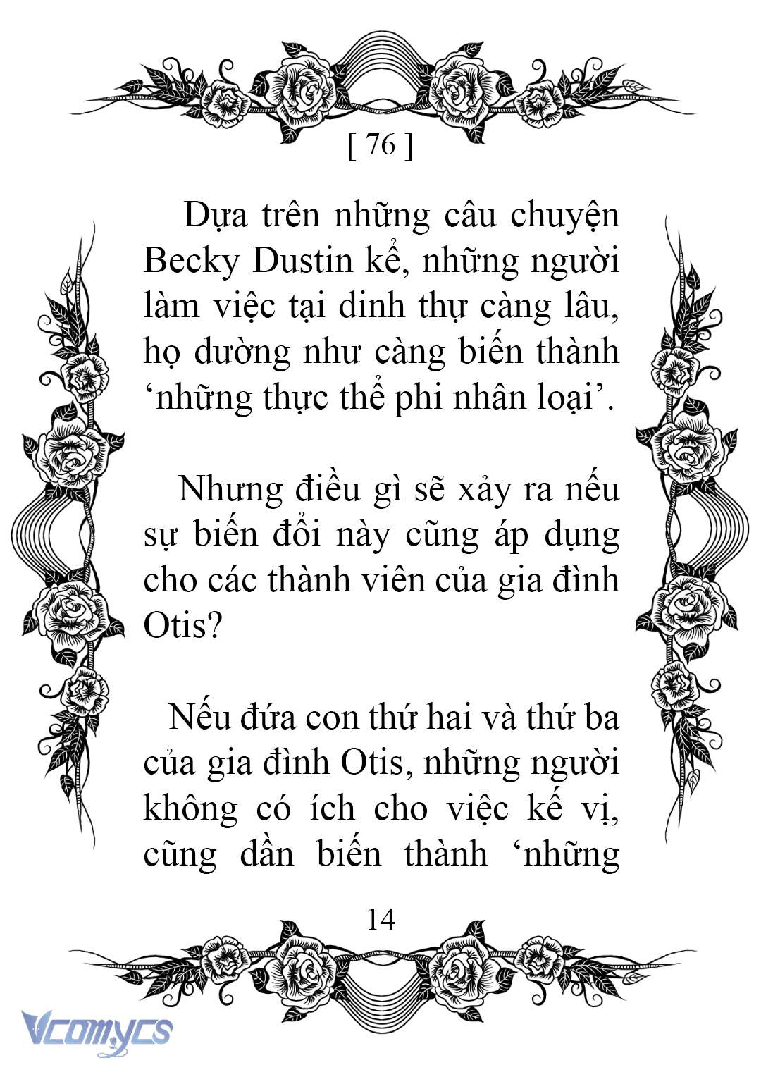 [Novel] Chào Mừng Đến Với Dinh Thự Hoa Hồng Chap 76 - Trang 2