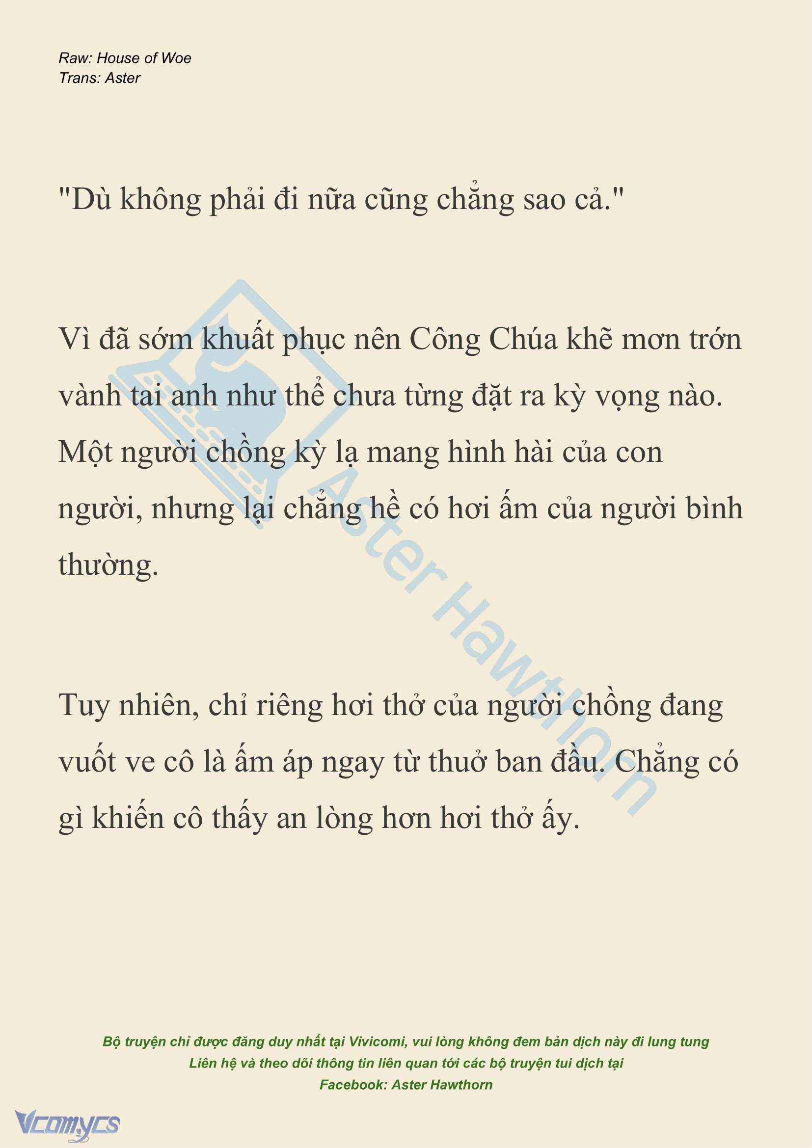 [NOVEL] Dành Cho Các Nữ Thần: Dành cho Psyche Chap 19 - Trang 2