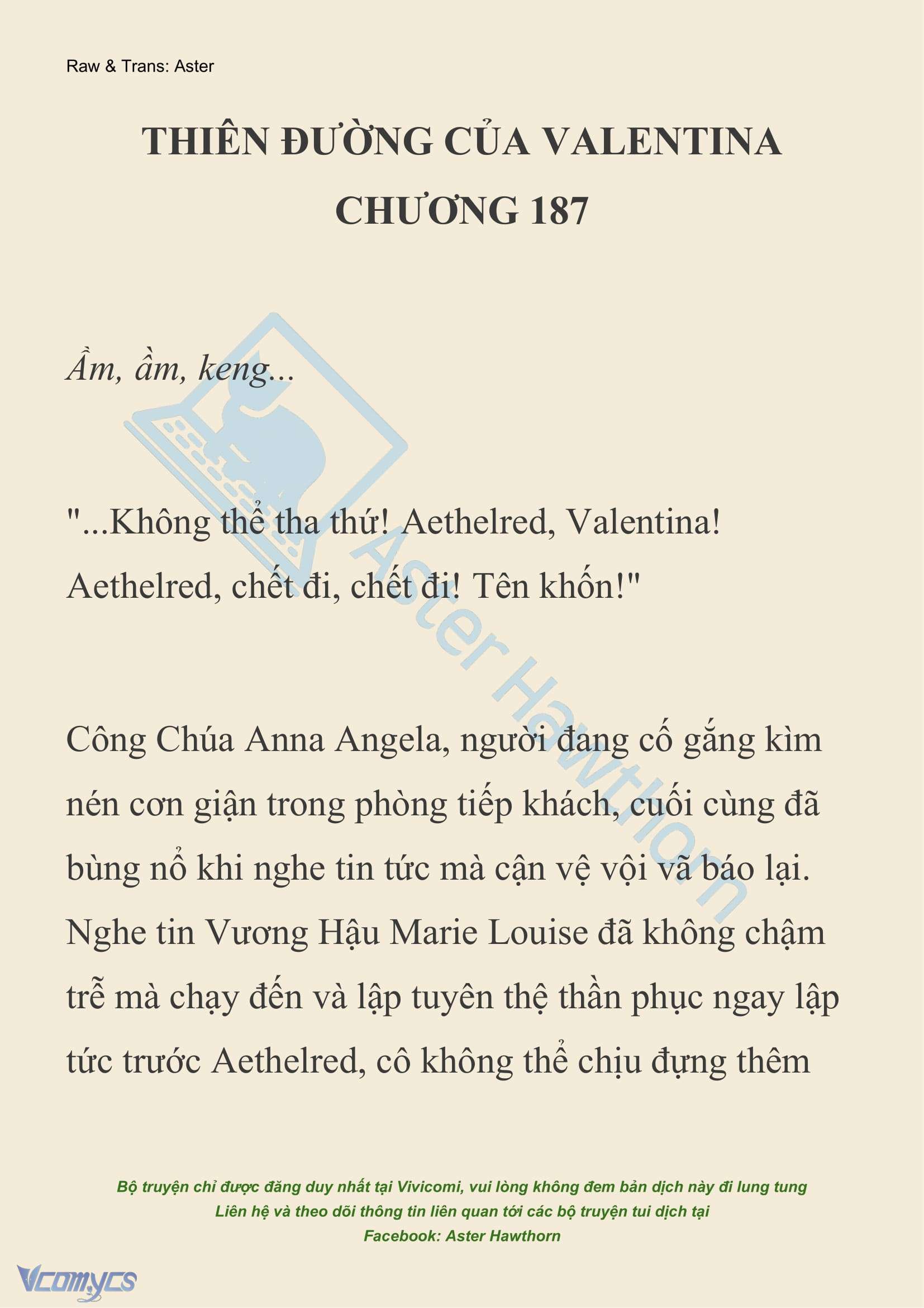 [NOVEL] Thiên Đường Của Valentina Chap 187 - Trang 2