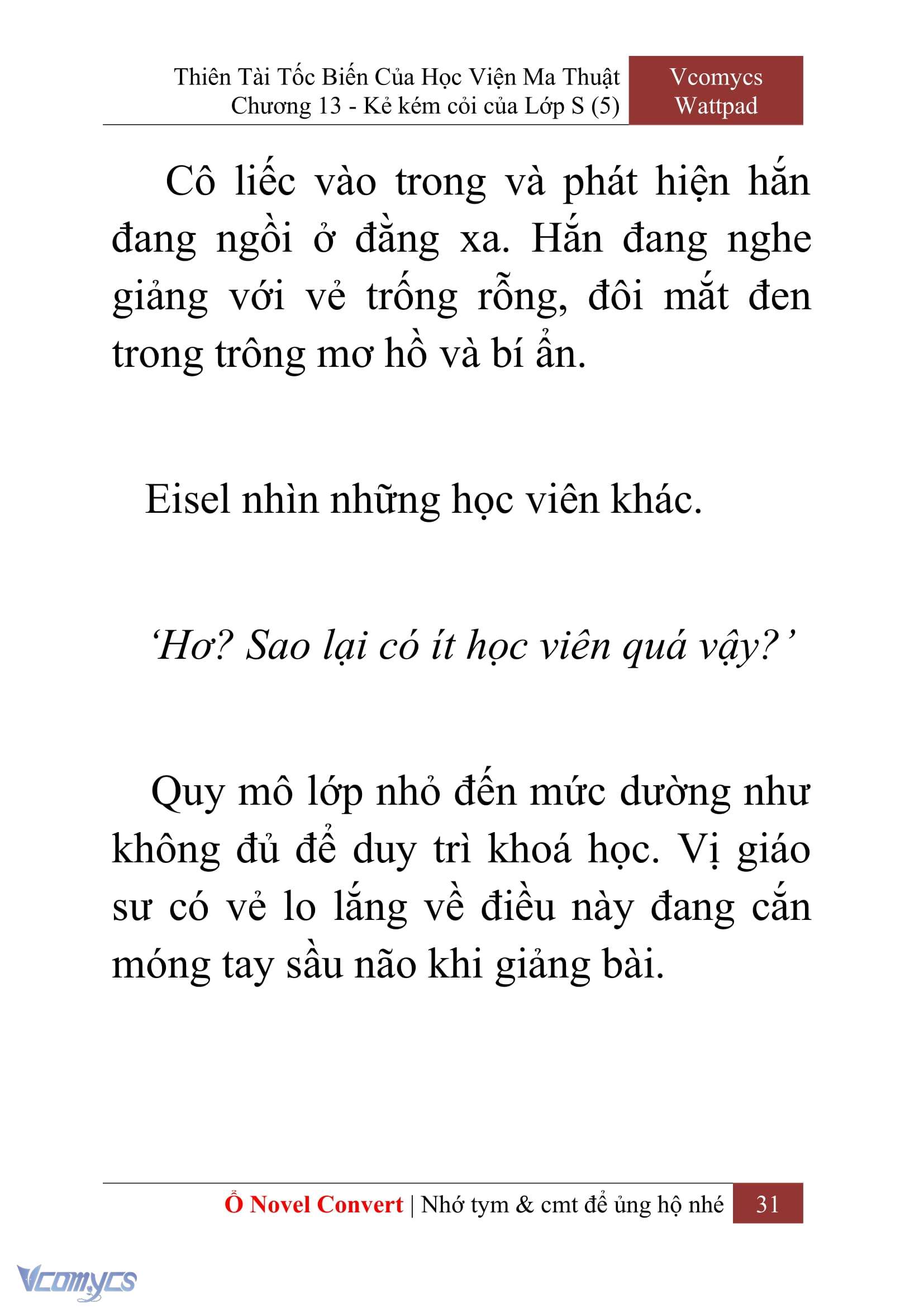 [Novel] Thiên Tài Tốc Biến Của Học Viện Ma Thuật Chap 13 - Trang 2
