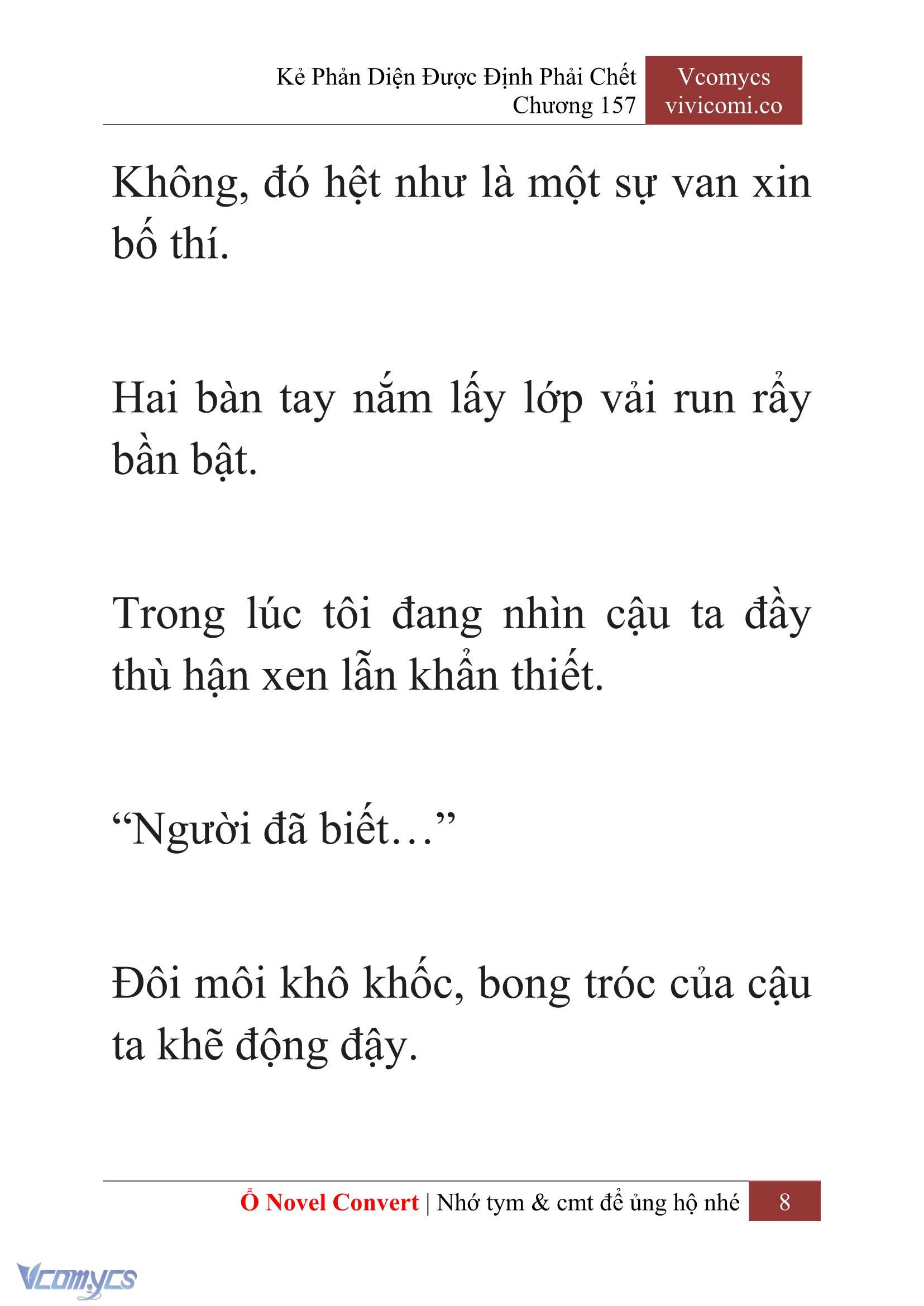[Novel] Kẻ Phản Diện Được Định Phải Chết Chap 157 - Trang 2