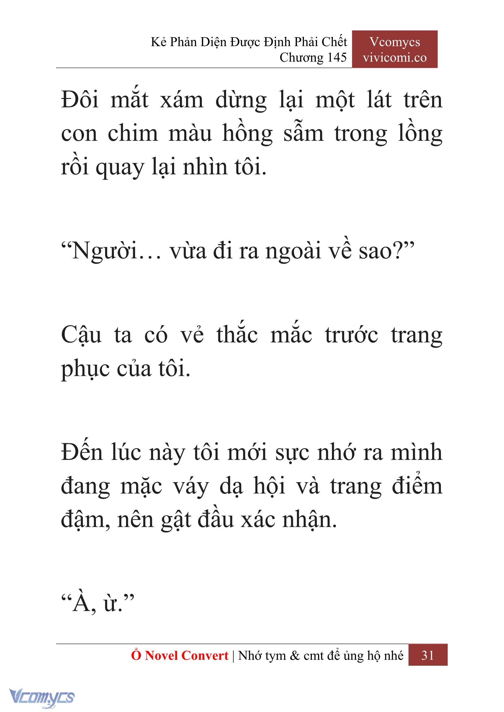 [Novel] Kẻ Phản Diện Được Định Phải Chết Chap 145 - Trang 2
