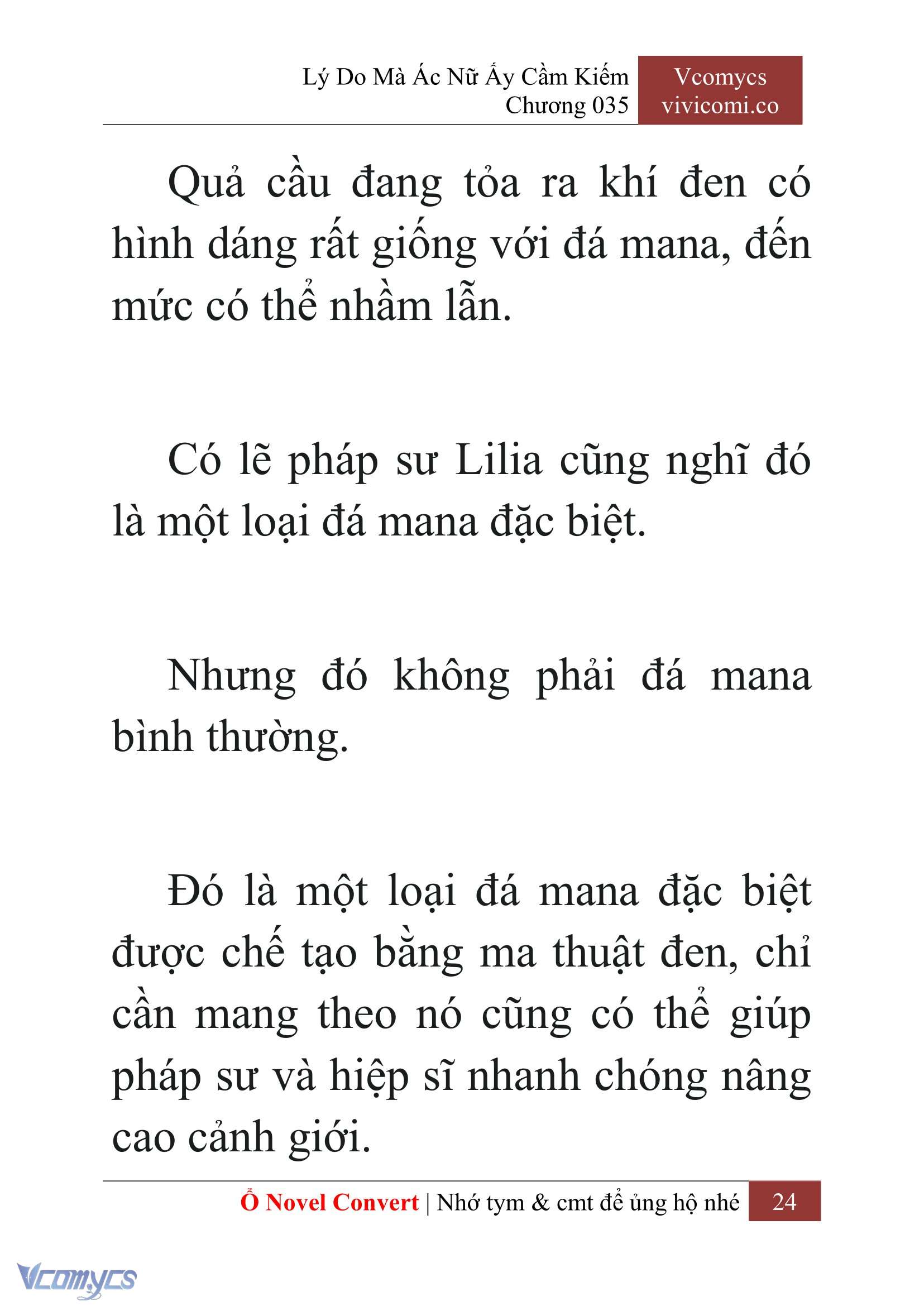 [Novel] Lý Do Mà Ác Nữ Ấy Cầm Kiếm Chap 35 - Trang 2